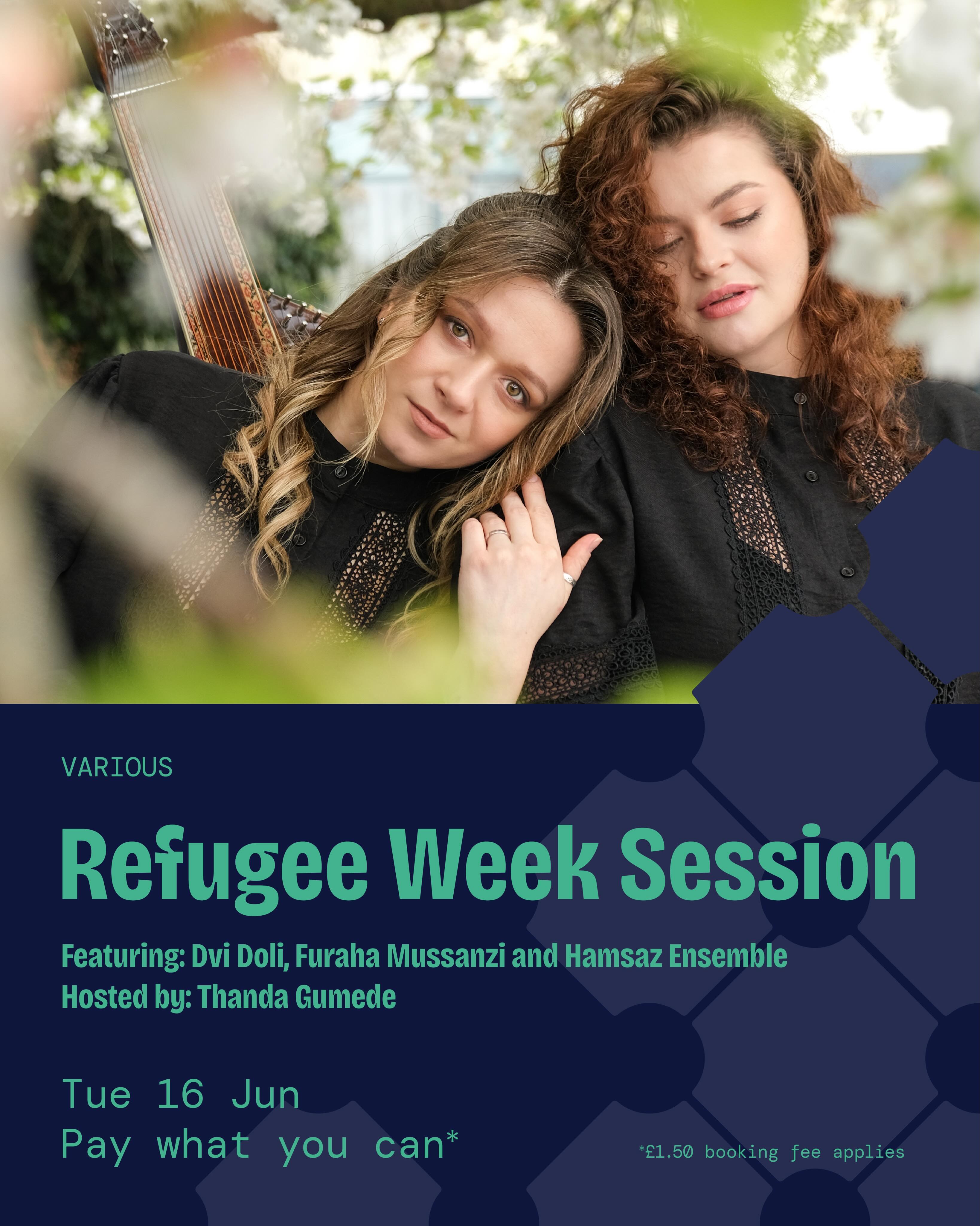 Refugee Week Session poster