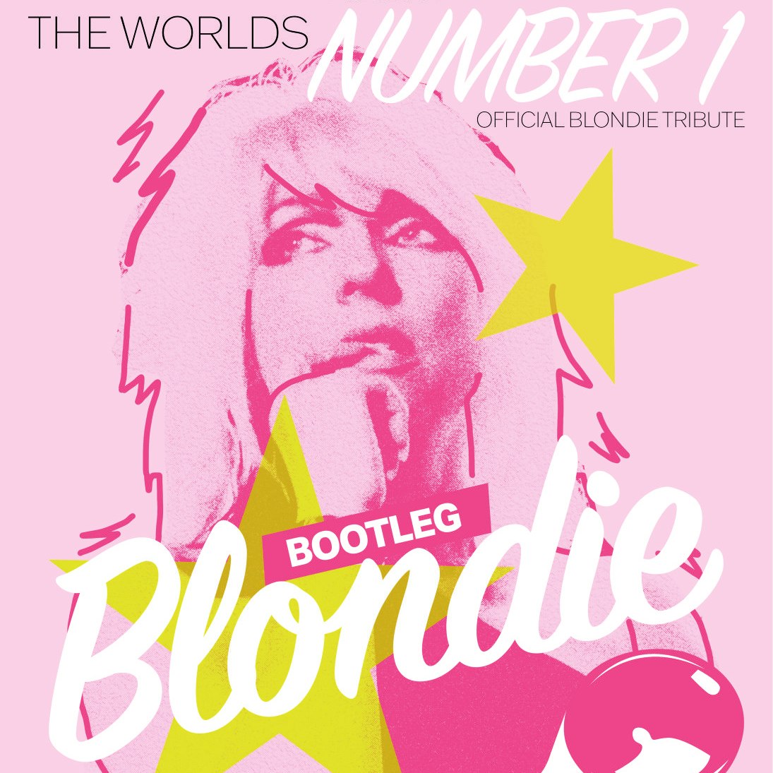 BOOTLEG BLONDIE: Bootleg Blondie poster