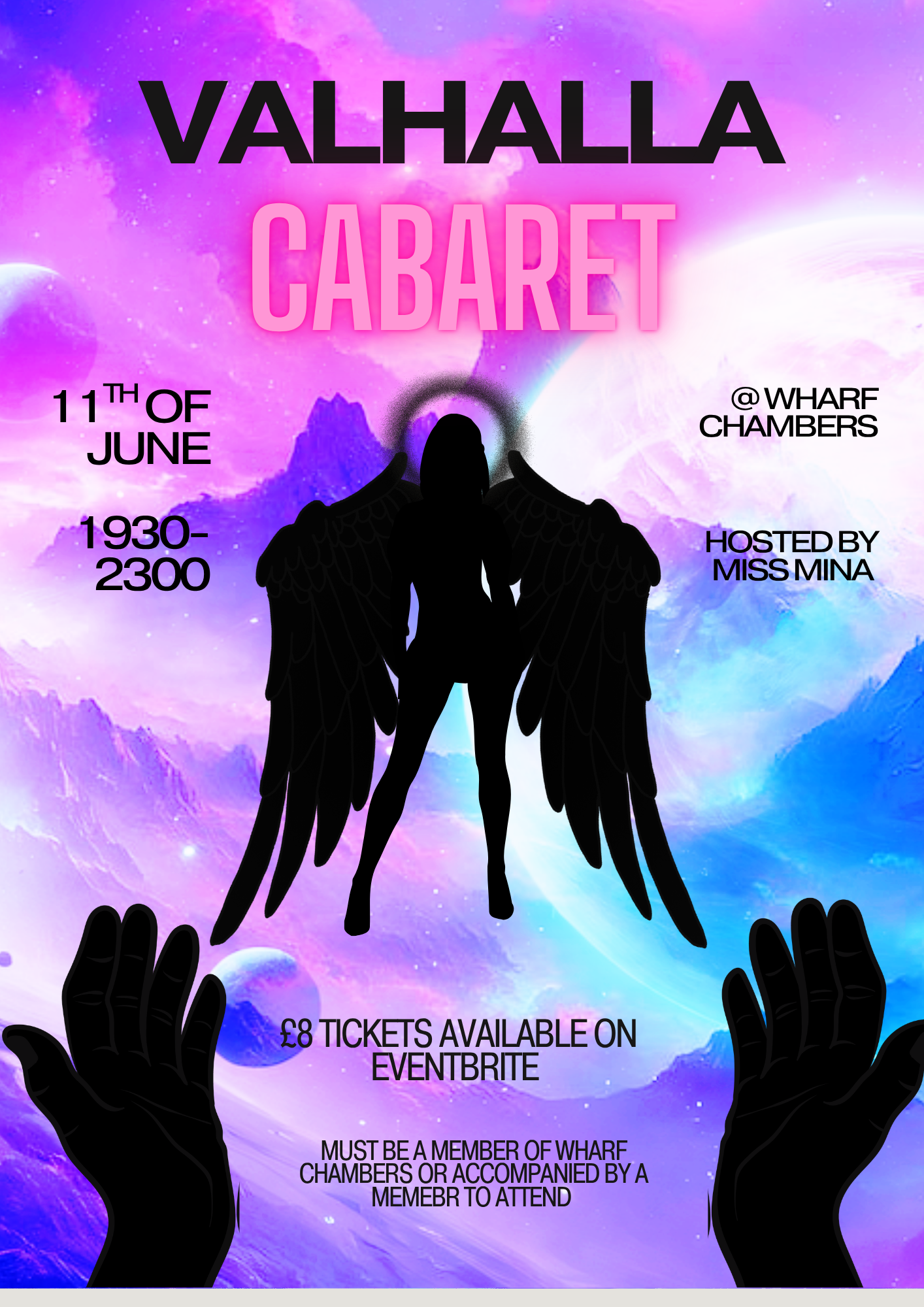 Valhalla Cabaret poster