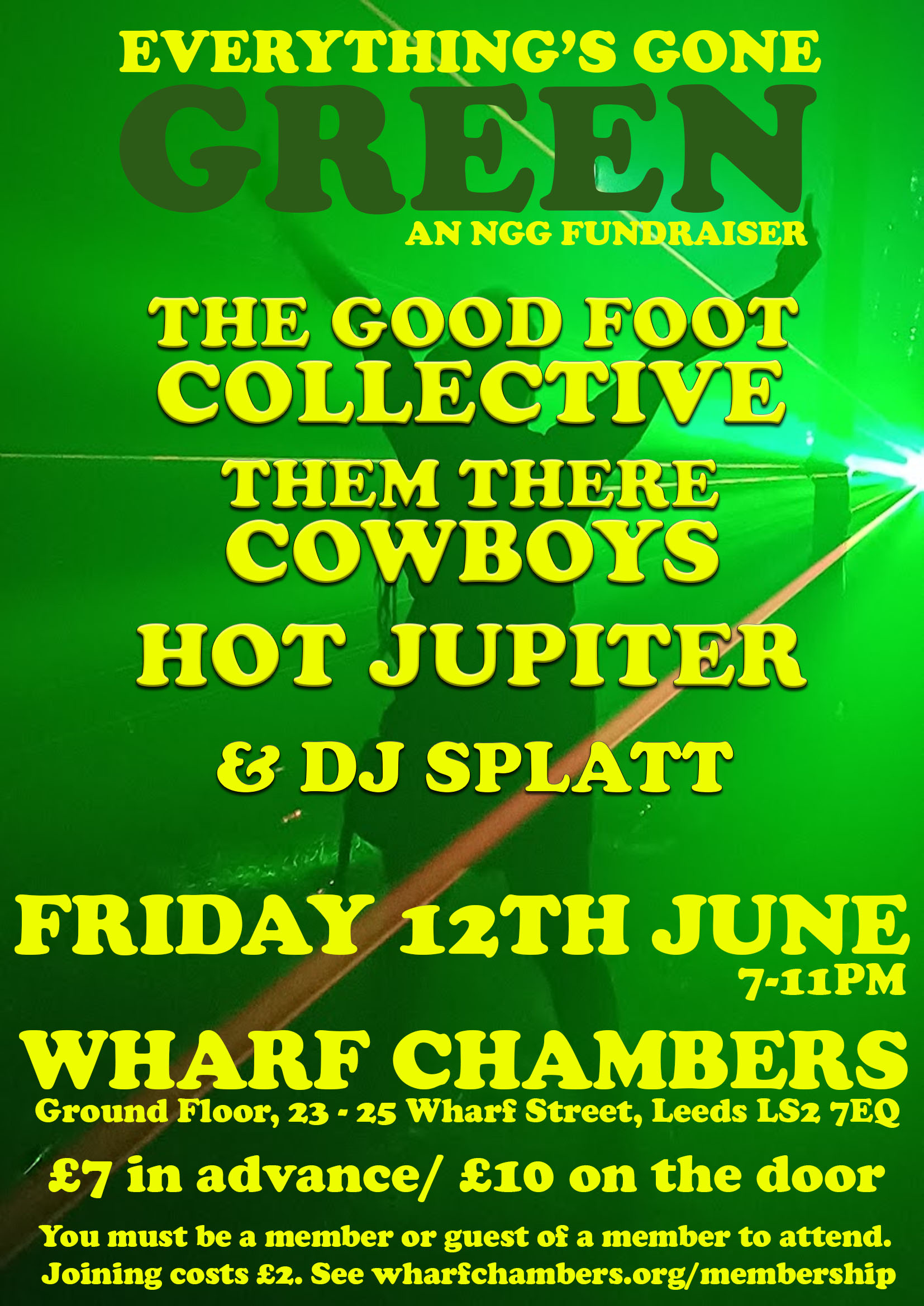 Everything’s Gone Green (an NGG Fundraiser) poster