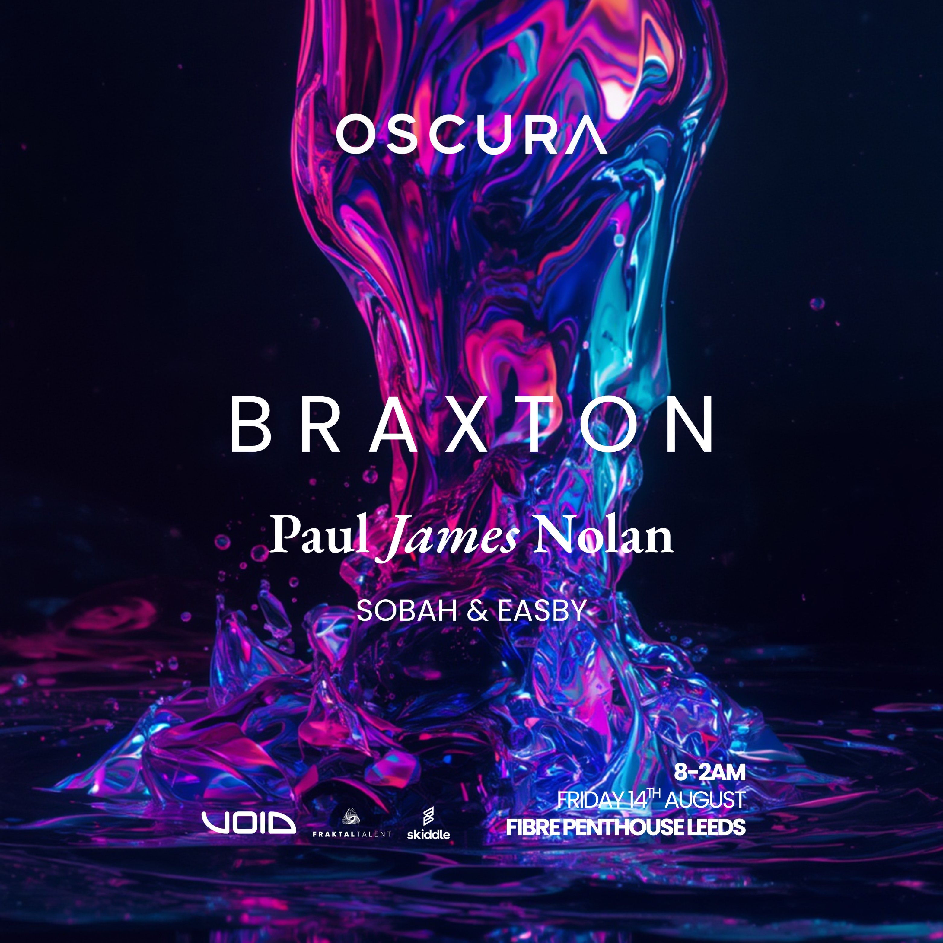 Braxton / Paul Jamea Nolan / SOBAH / Gav Easby poster