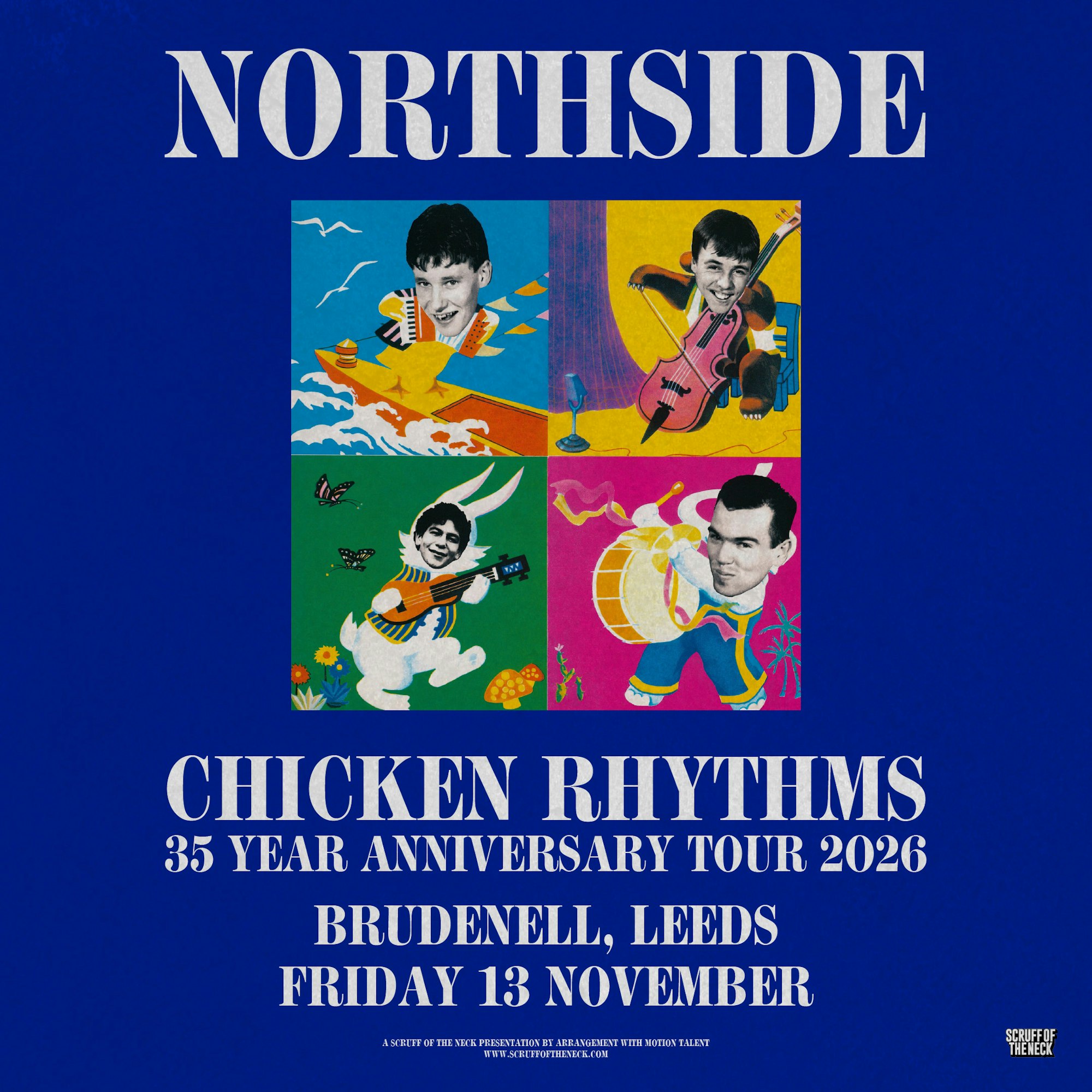 Chicken Rhythms 35 Year Anniversary Tour 2026: Northside poster
