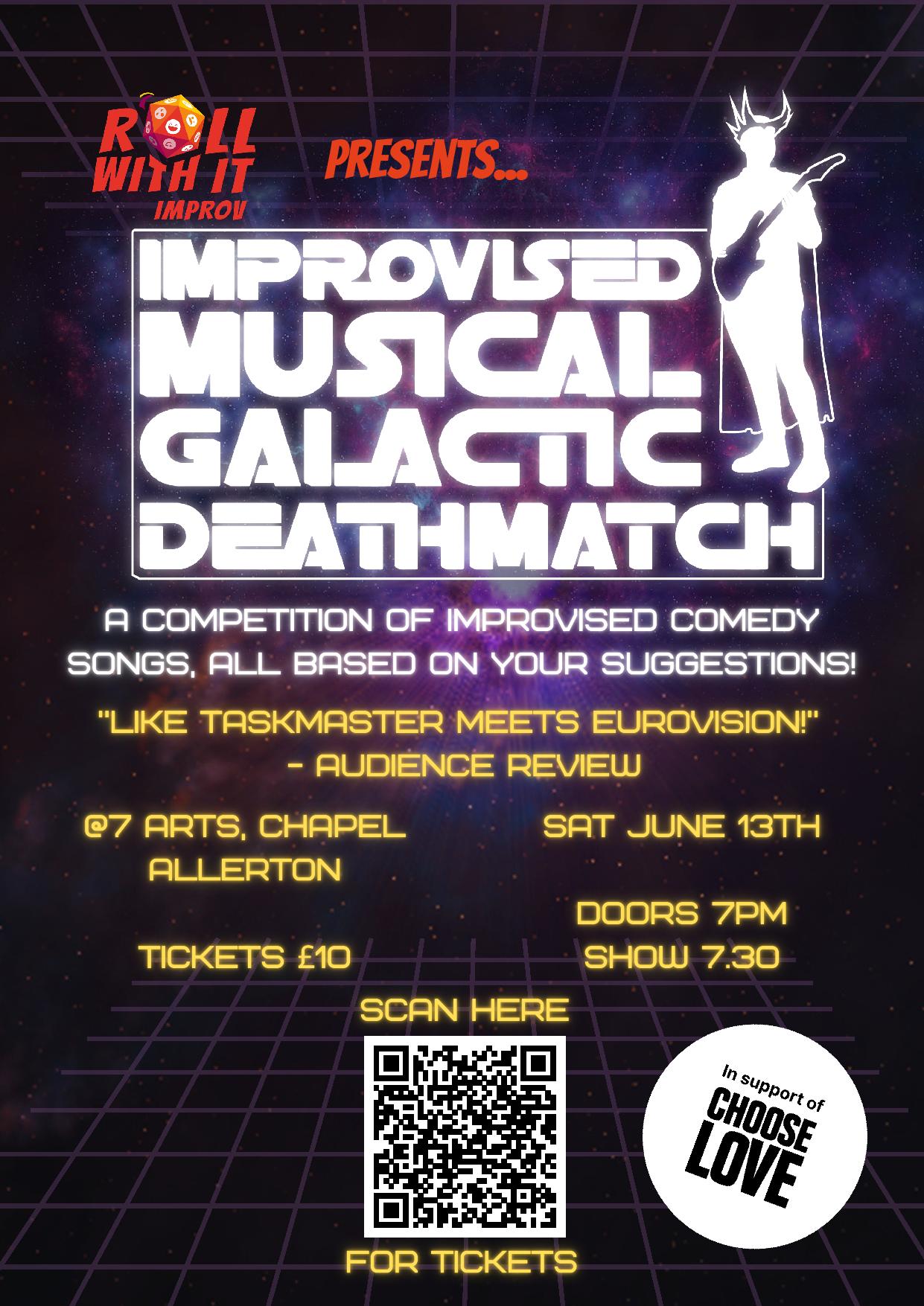 Improvised Musical Galactic Deathmatch poster