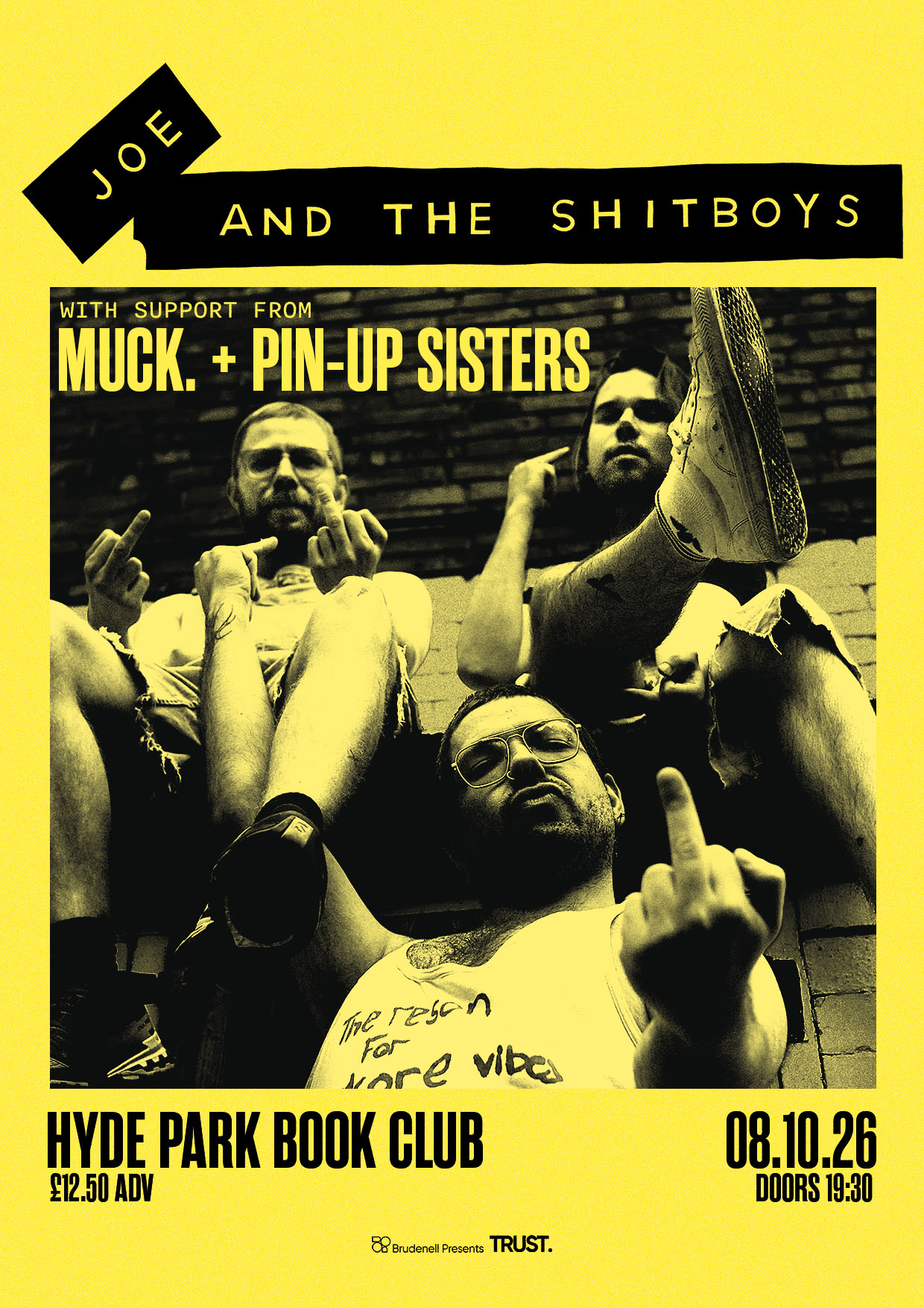 Joe & The Shitboys poster