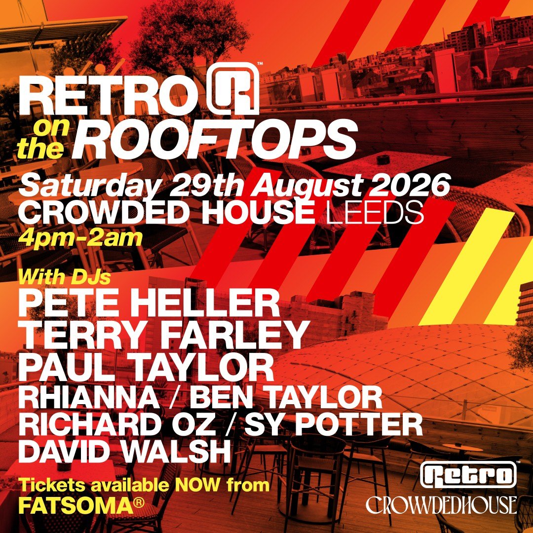 RETRO on the ROOFTOPS poster