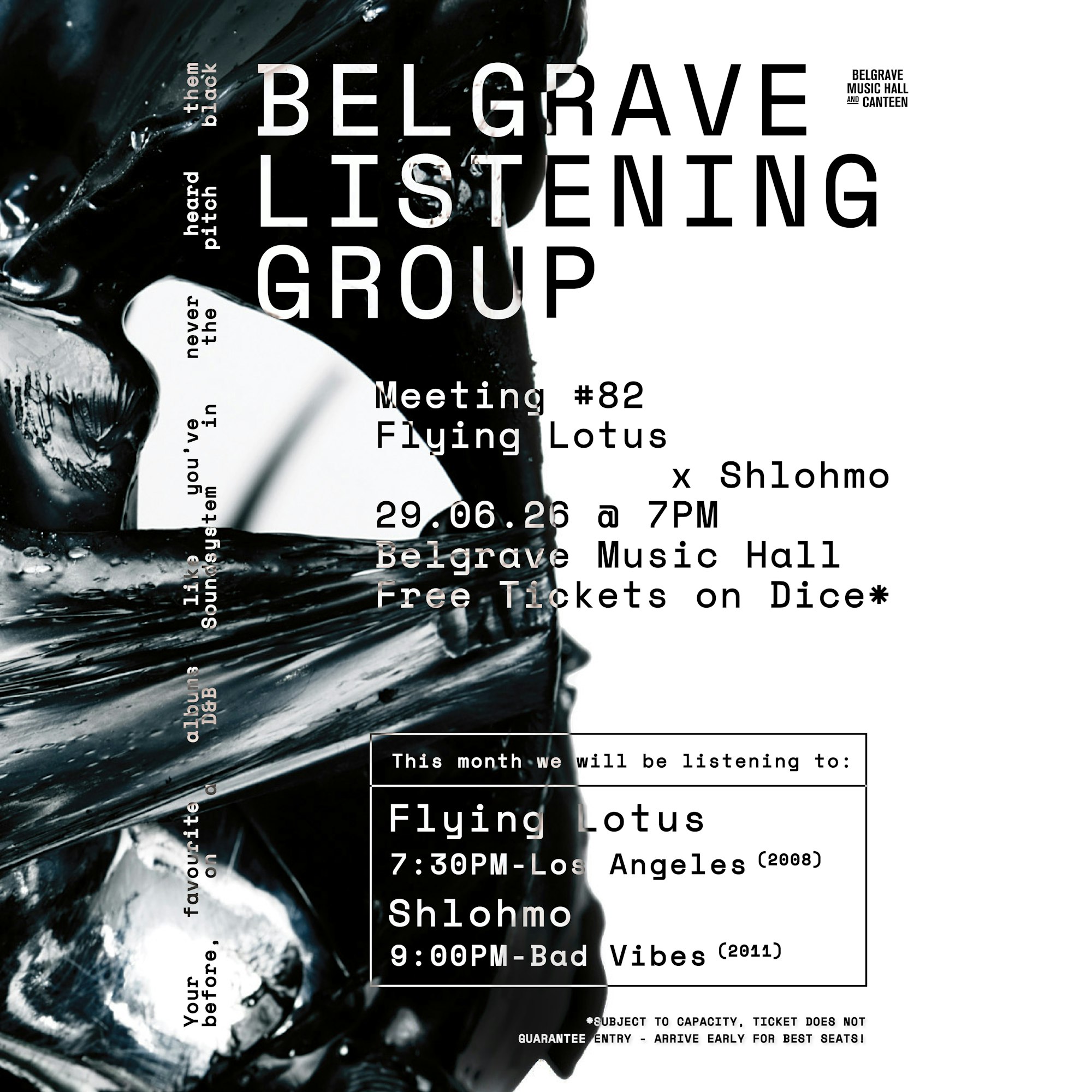 Belgrave Listening Group poster