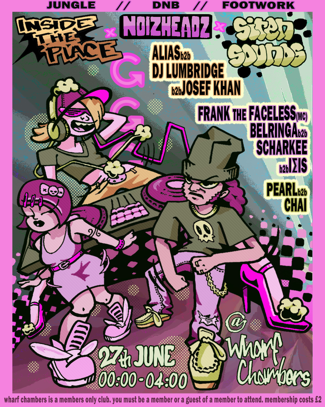 ITP x Noizheadz x Siren Sounds poster