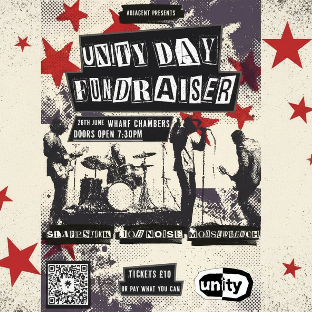 Unity Day Fundraiser poster