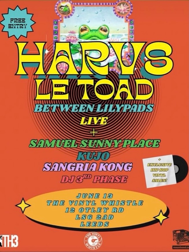 Harvs Le Toad poster