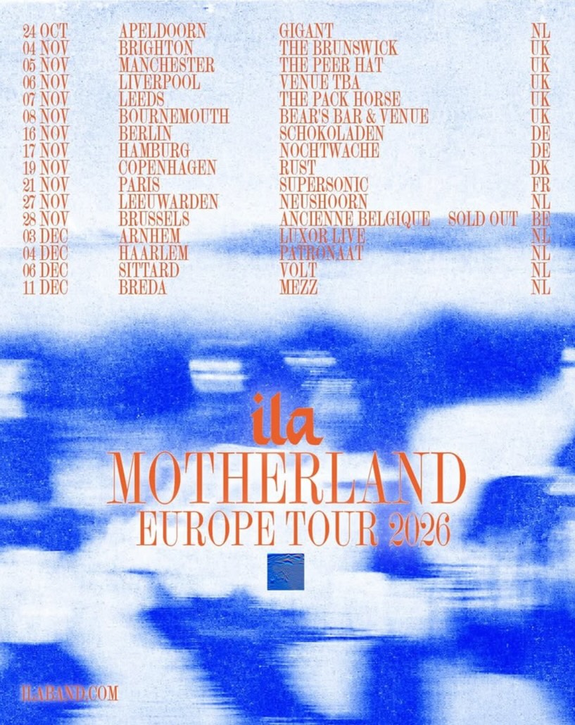 Motherland Europe Tour 2026 poster