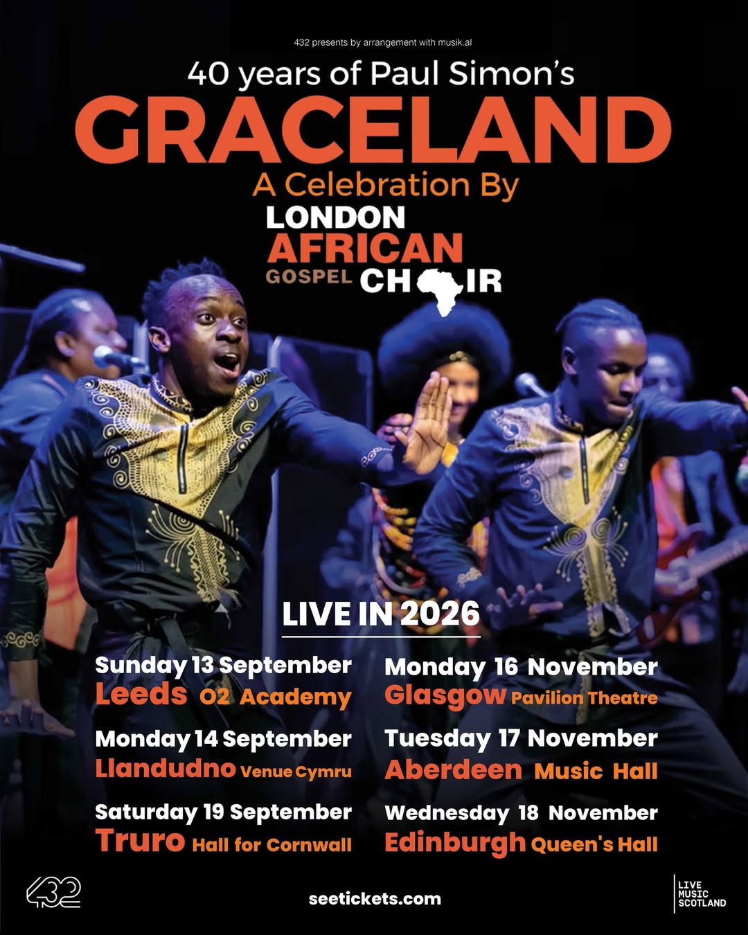 Paul Simon's Graceland: 40th Anniversary Celebration poster