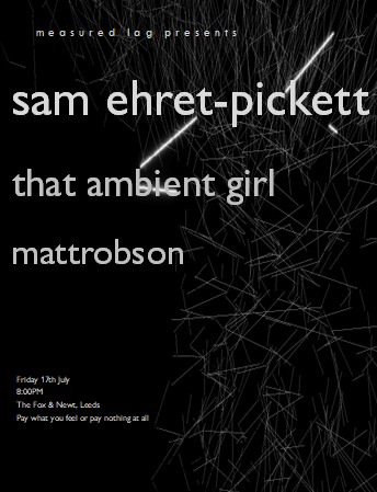 SAM EHRET-PICKETT poster