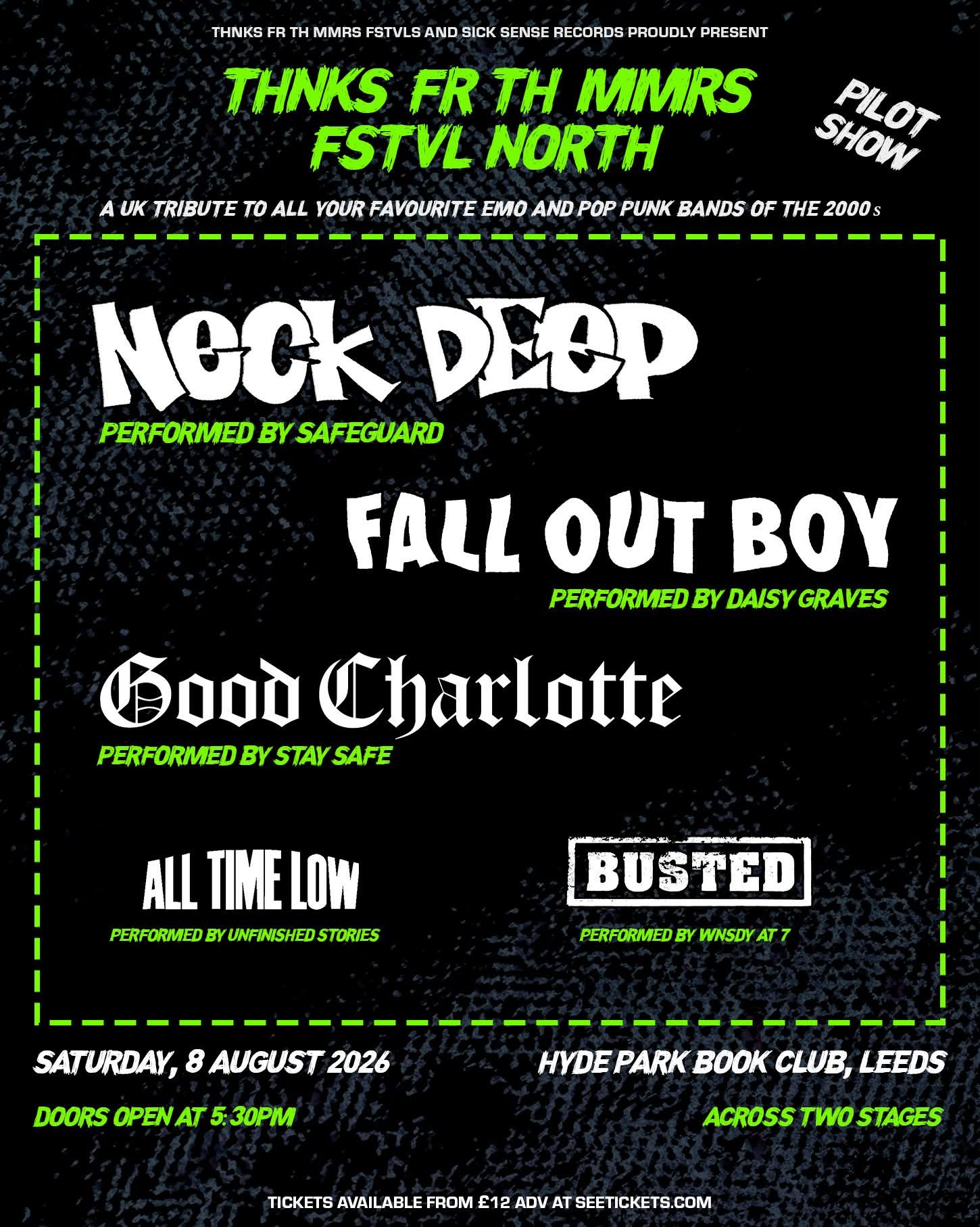 Thnks Fr Th Mmrs Fstvl North poster