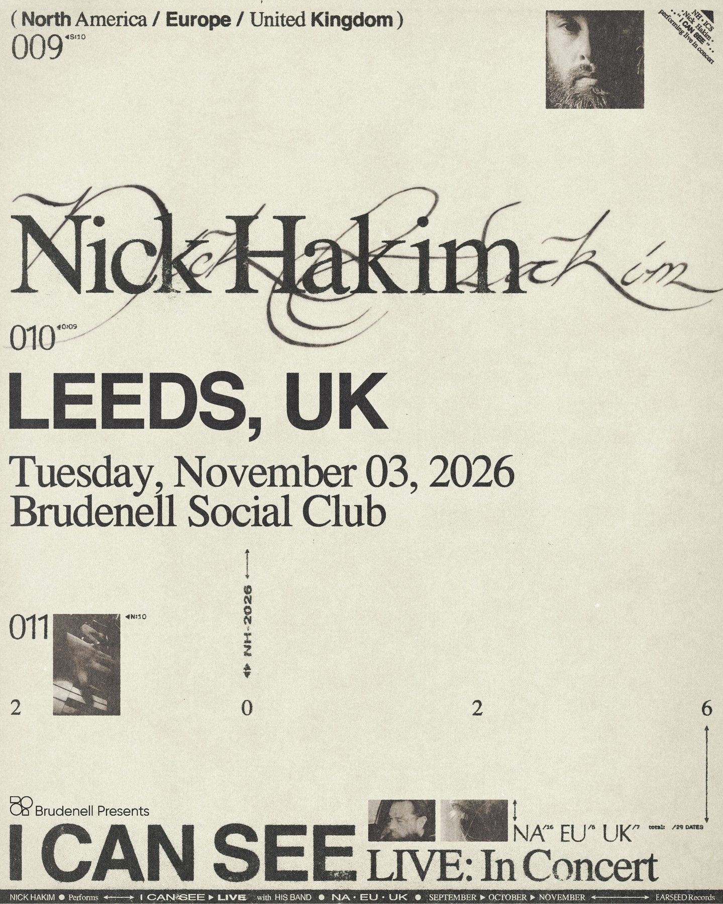 Nick Hakim poster