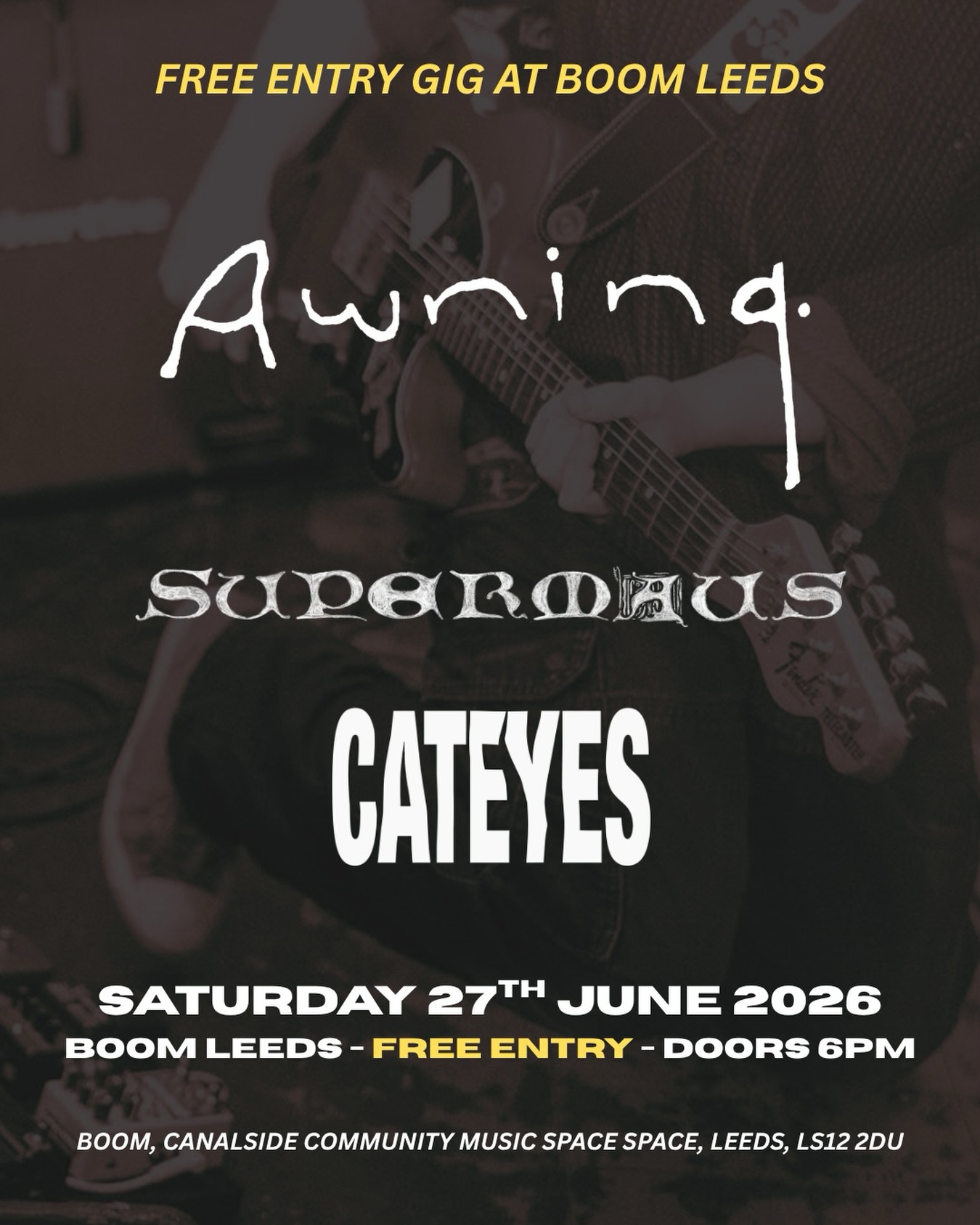 Awning poster