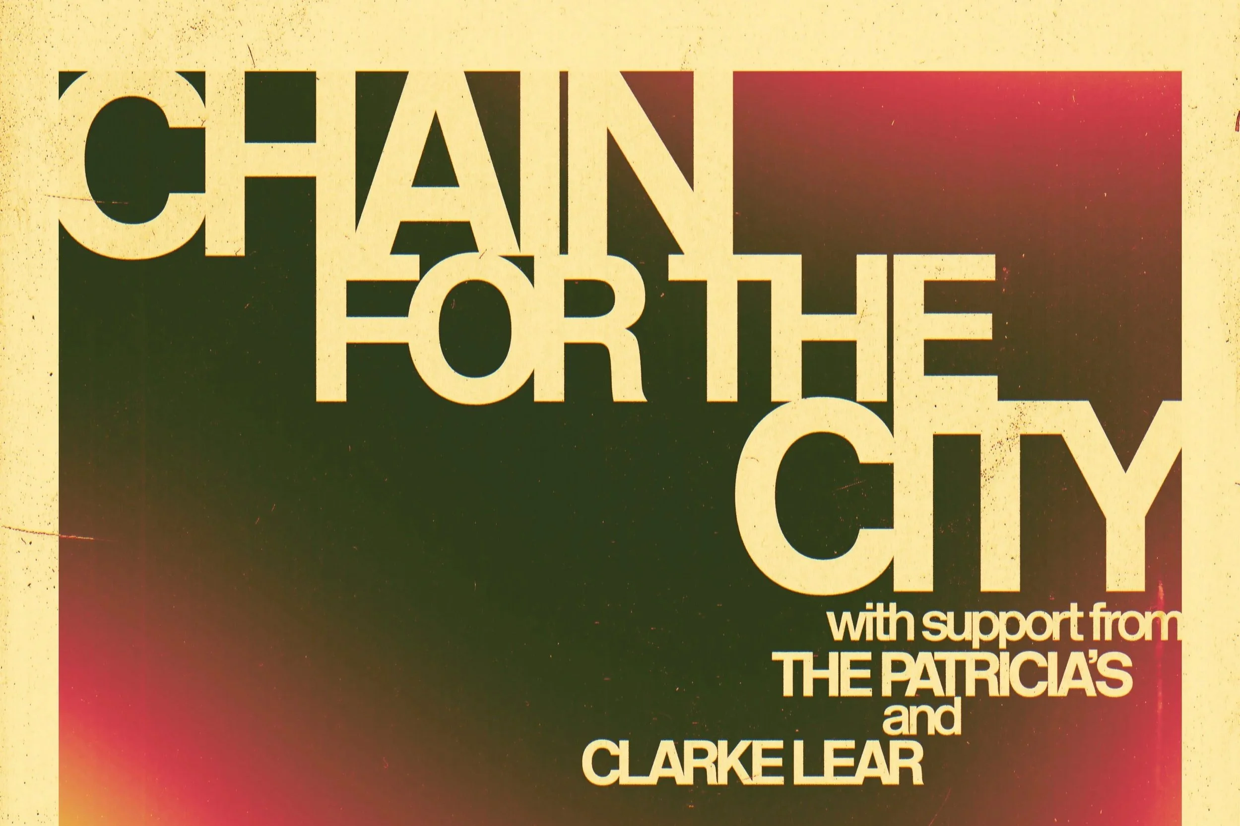 Chain for the City poster