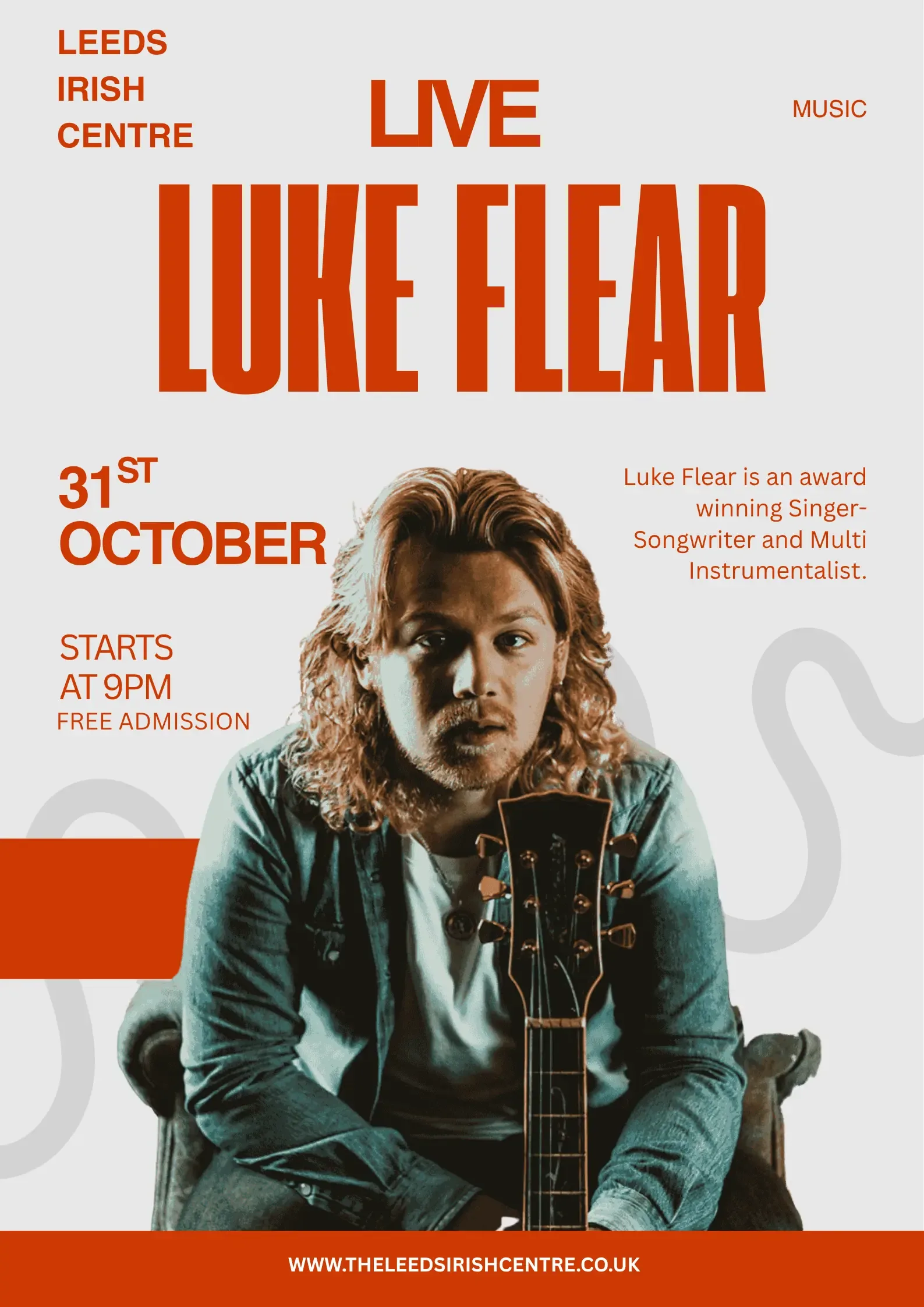 Luke Flear poster