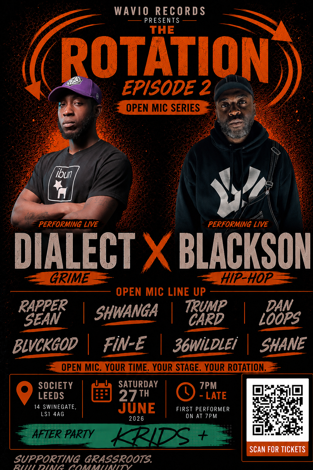 The Rotation: Blackson / Dialect poster