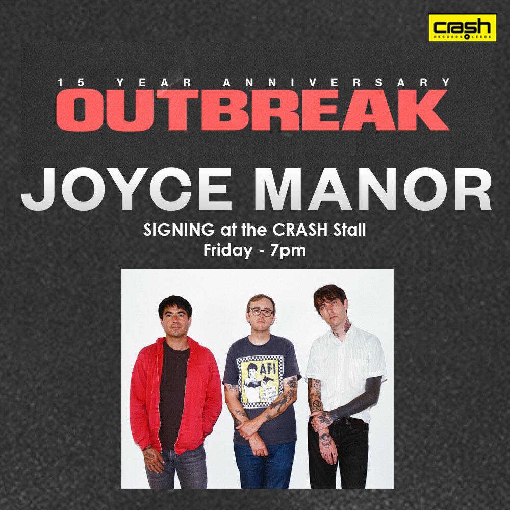 Outbreak: Joyce Manor poster