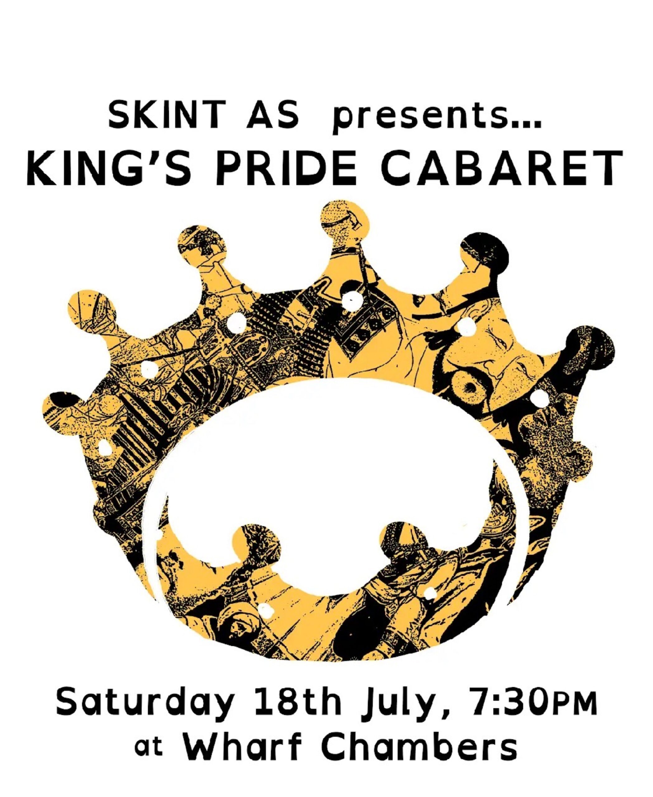 King’s Pride Cabaret poster