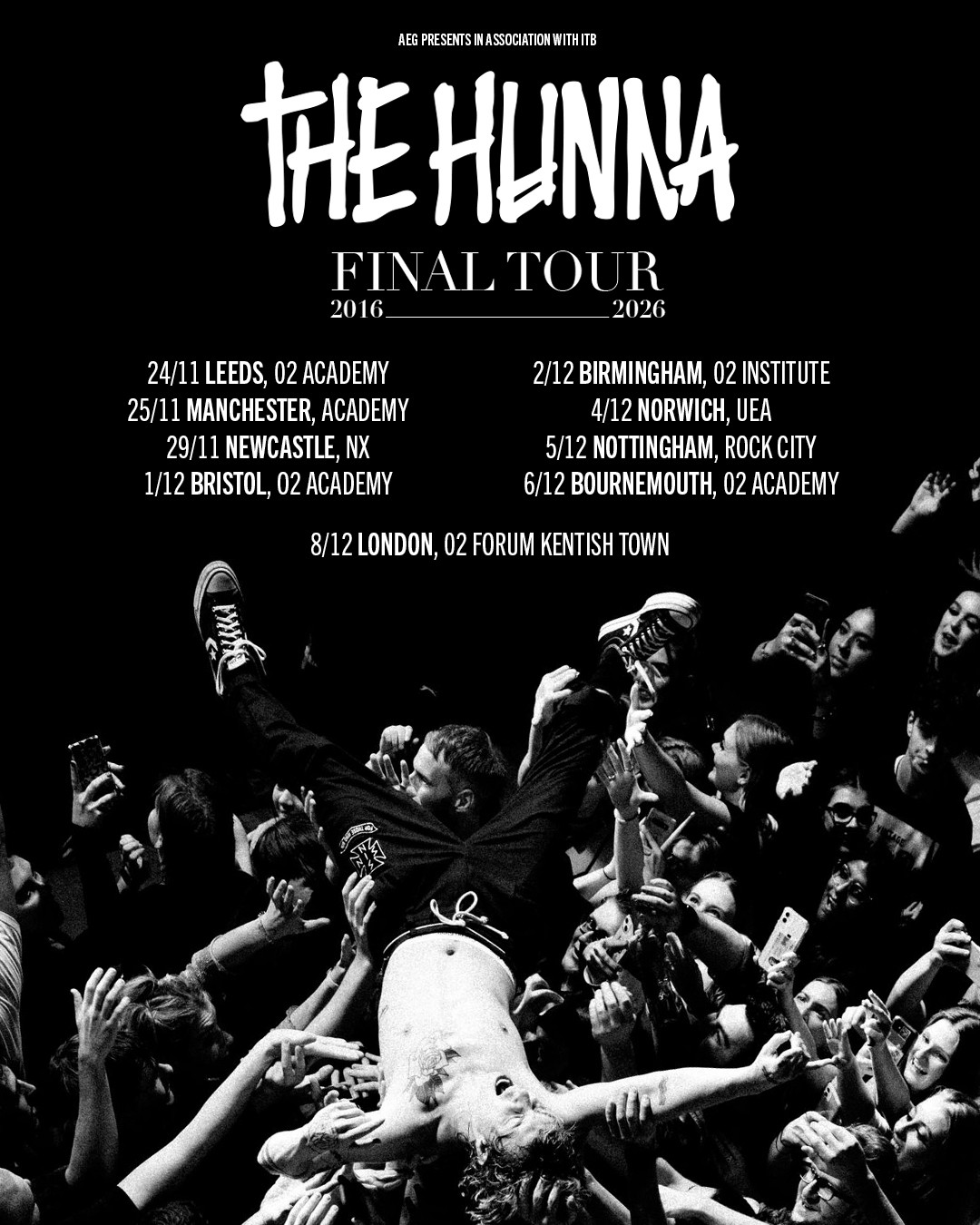 The Hunna poster