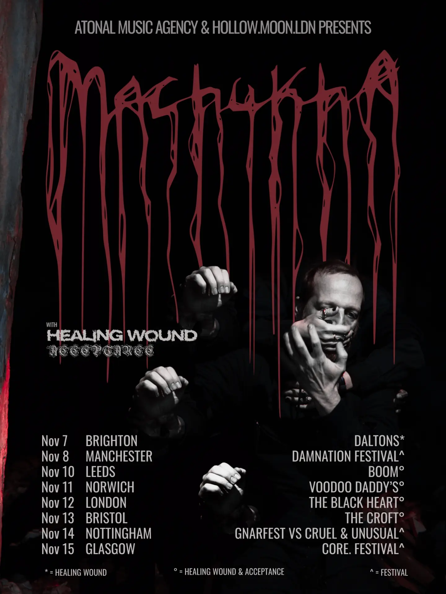 MACHUKHA / Healing Wound / Acceptance poster