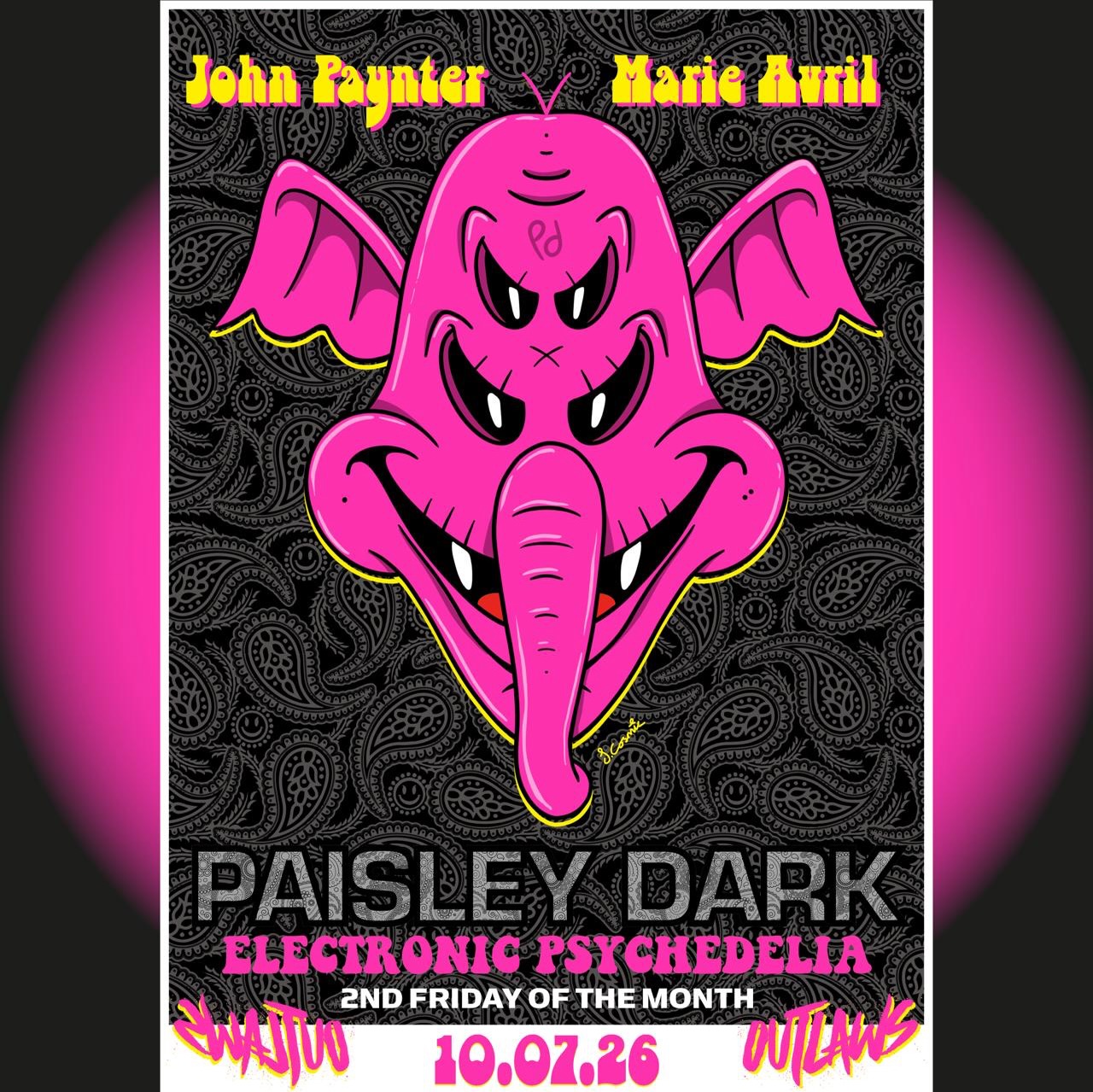 Paisley Dark poster