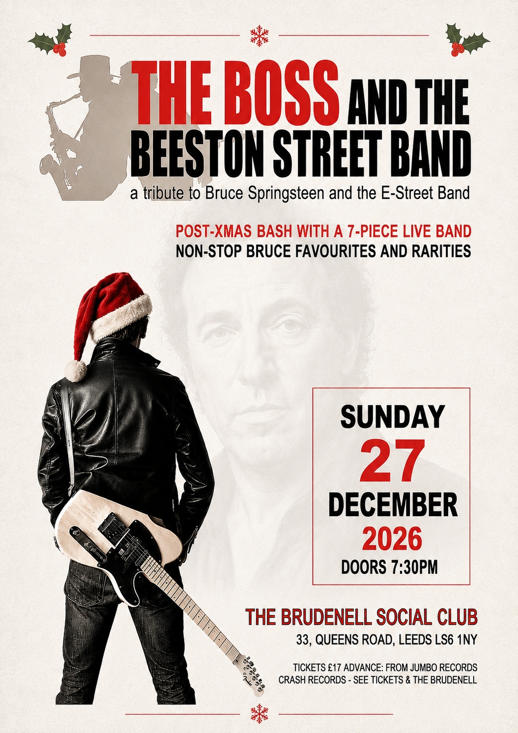 The Boss & The Beeston Street Band poster