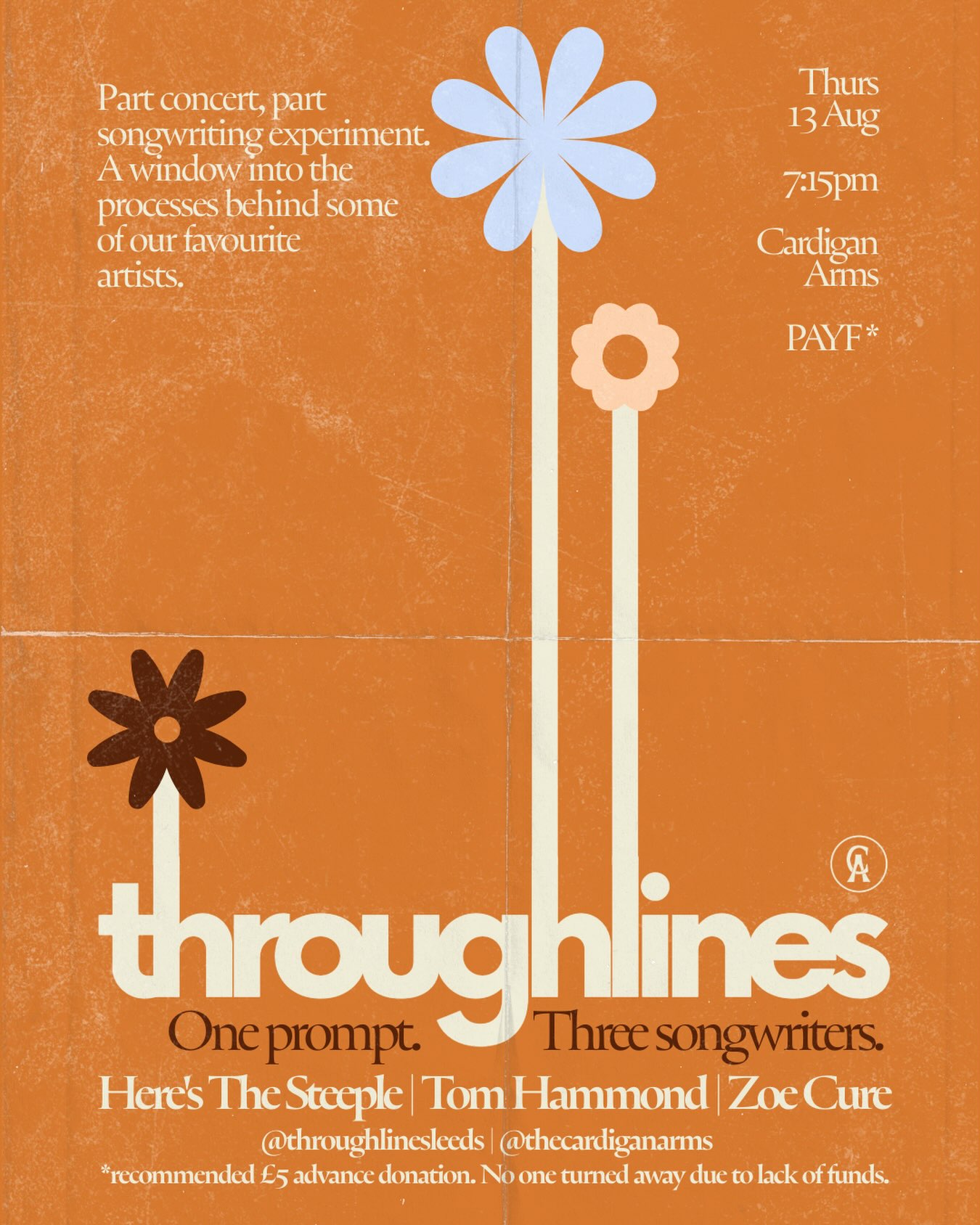 Throughlines #9 - Here's The Steeple / Tom Hammond / Zoe Cure