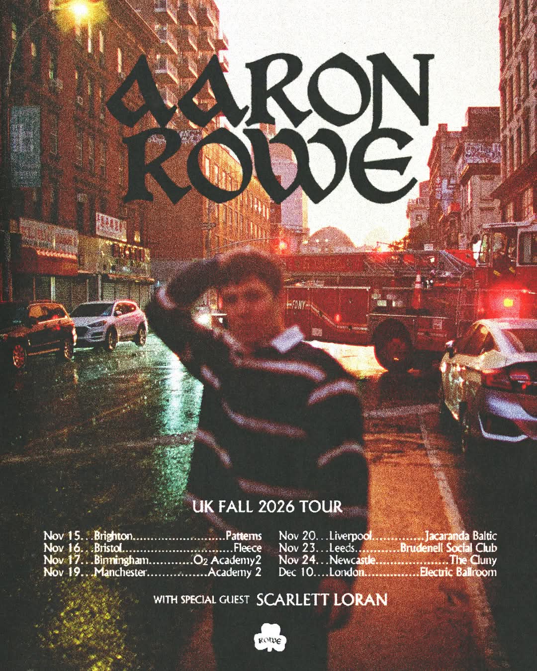 Aaron Rowe poster