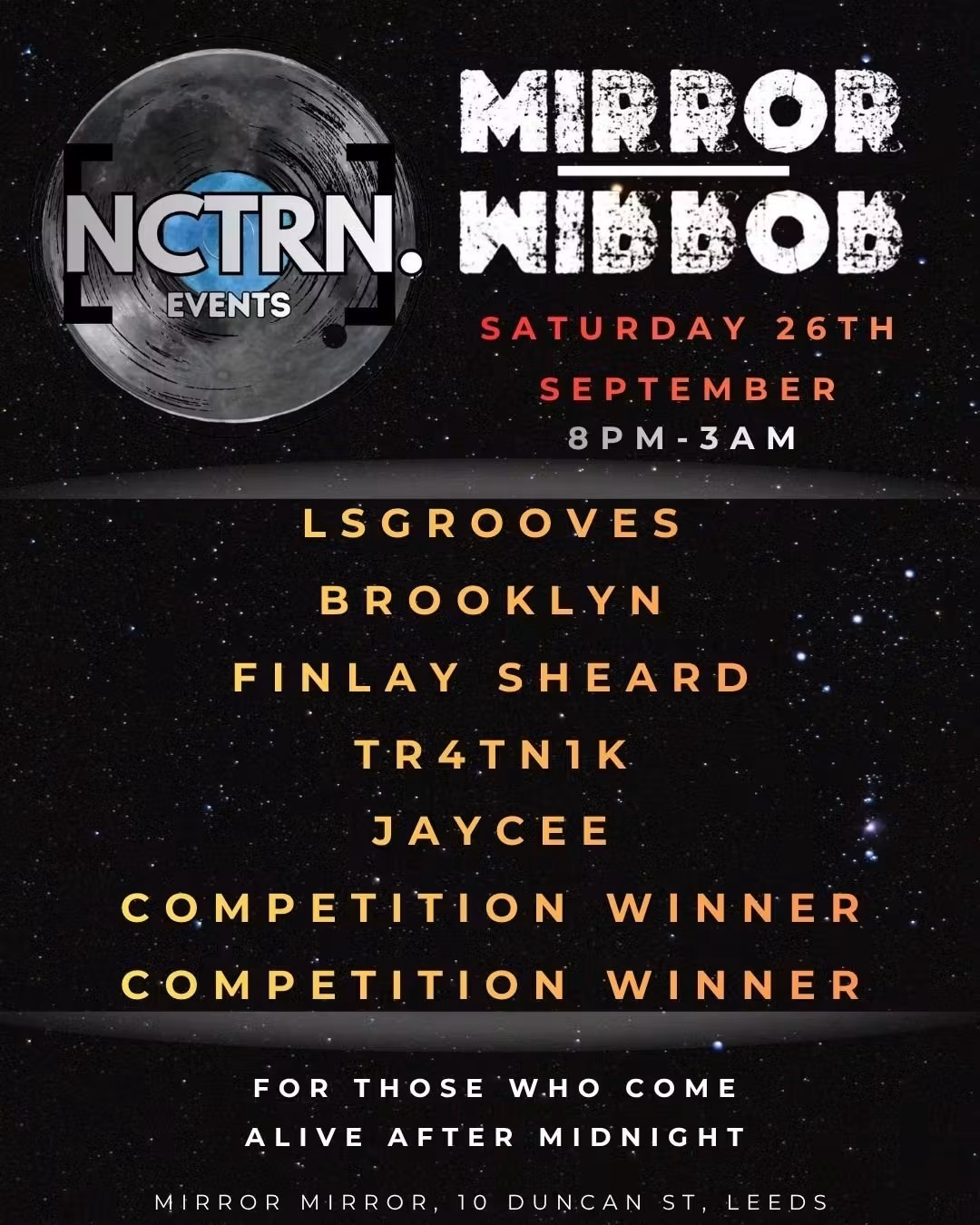 NCTRN Events: The Launch: LSGrooves / Brooklyn / Finlay Sheard / Tr4tn1k / Jaycee poster