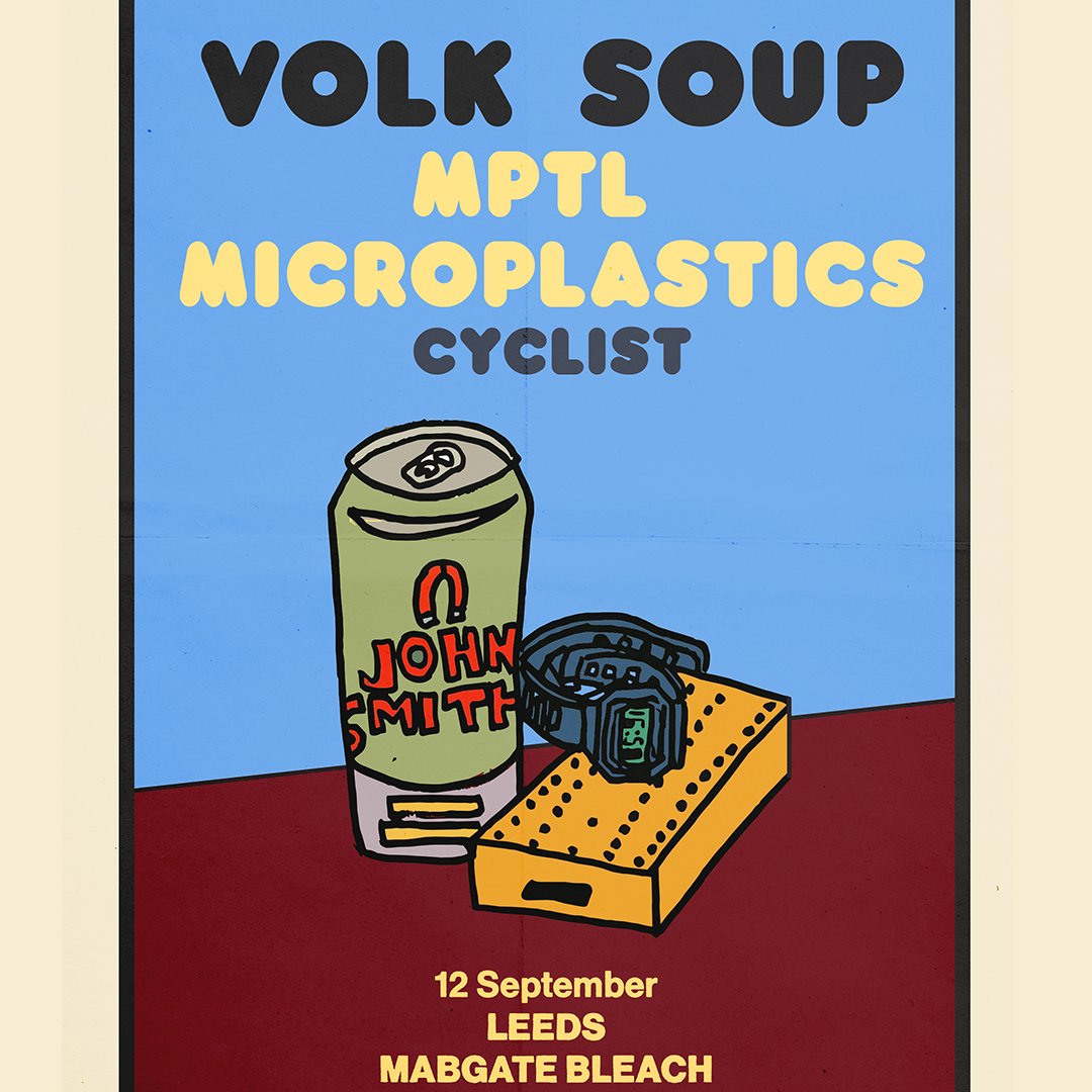 Volk Soup / MPTL Microplastics / Cyclist poster