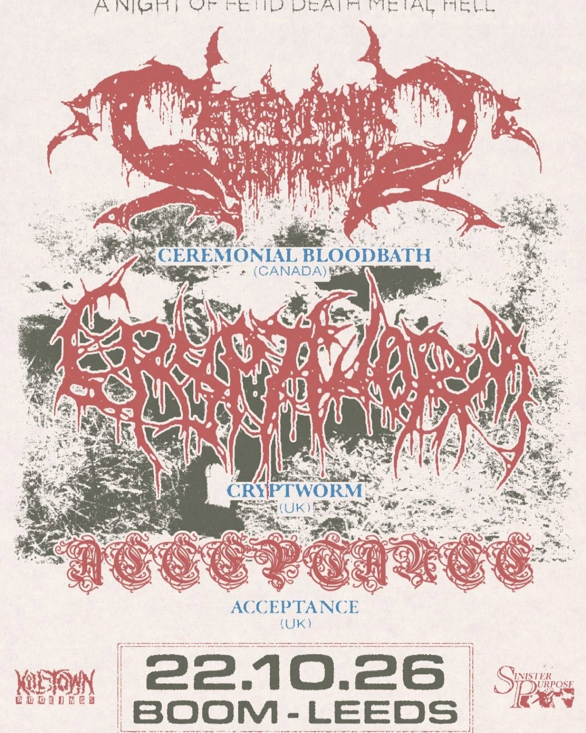 Ceremonial Bloodbath poster