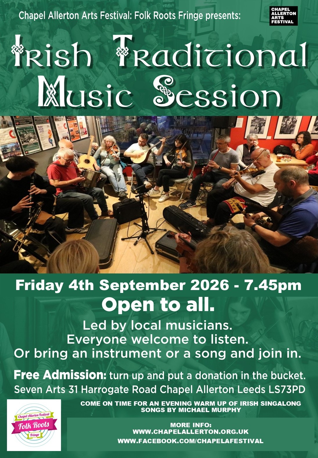 Chapel Allerton Arts Festival poster