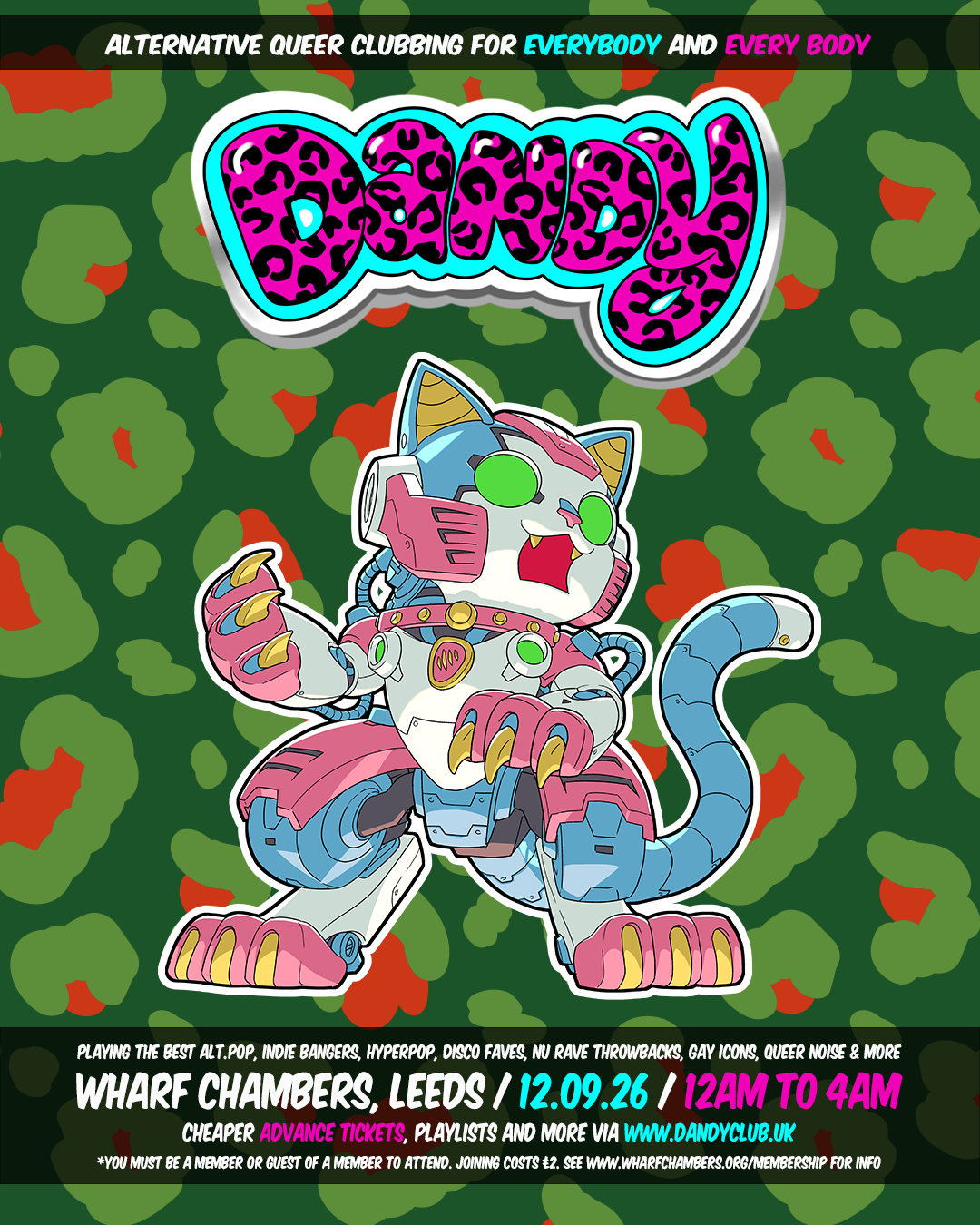 Dandy Does Leeds poster