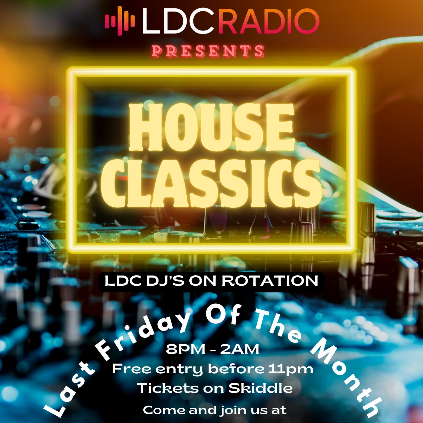 House Classics August poster