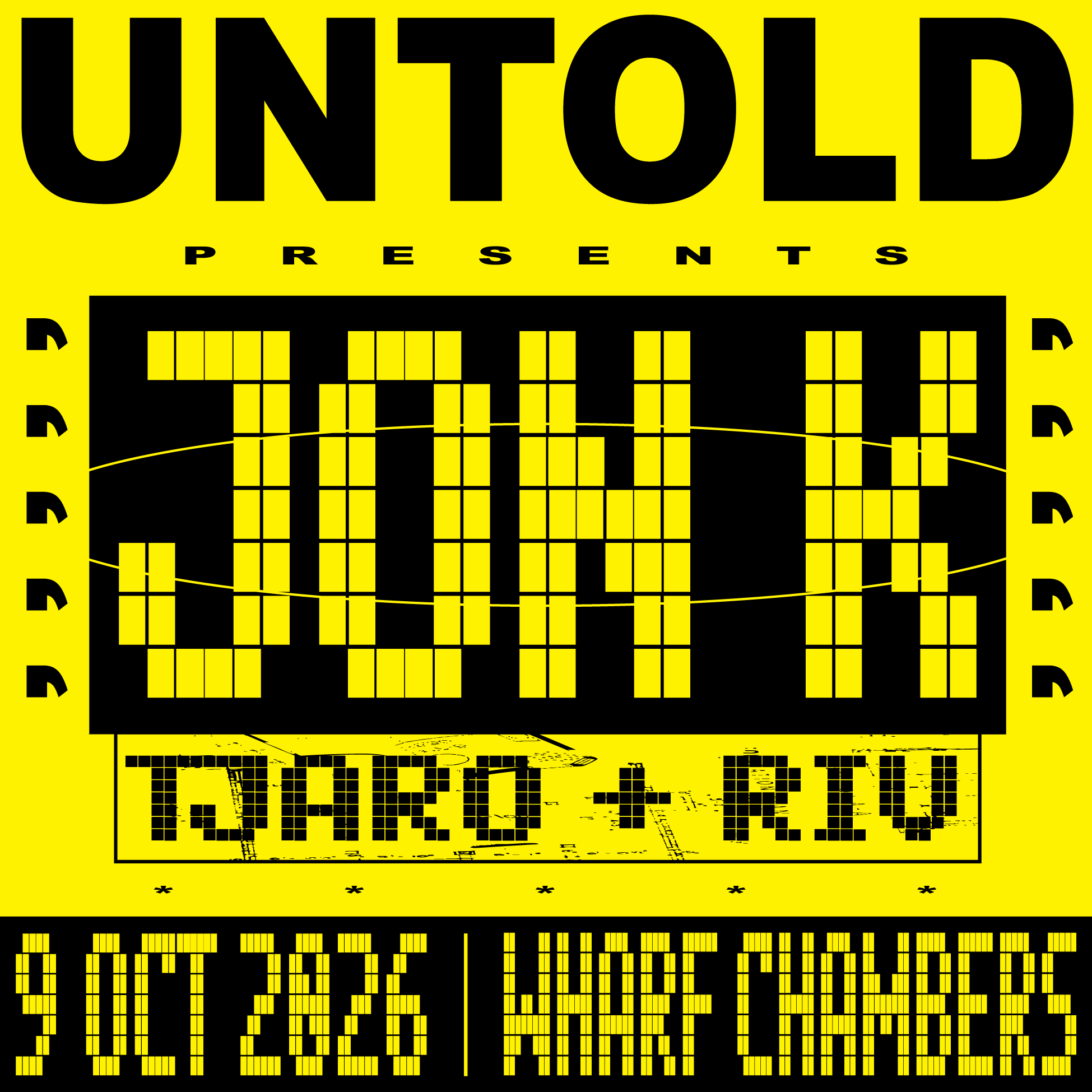 untold presents poster