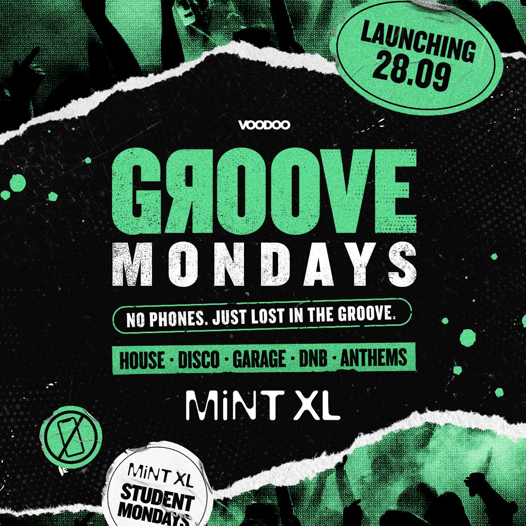 Groove Mondays poster