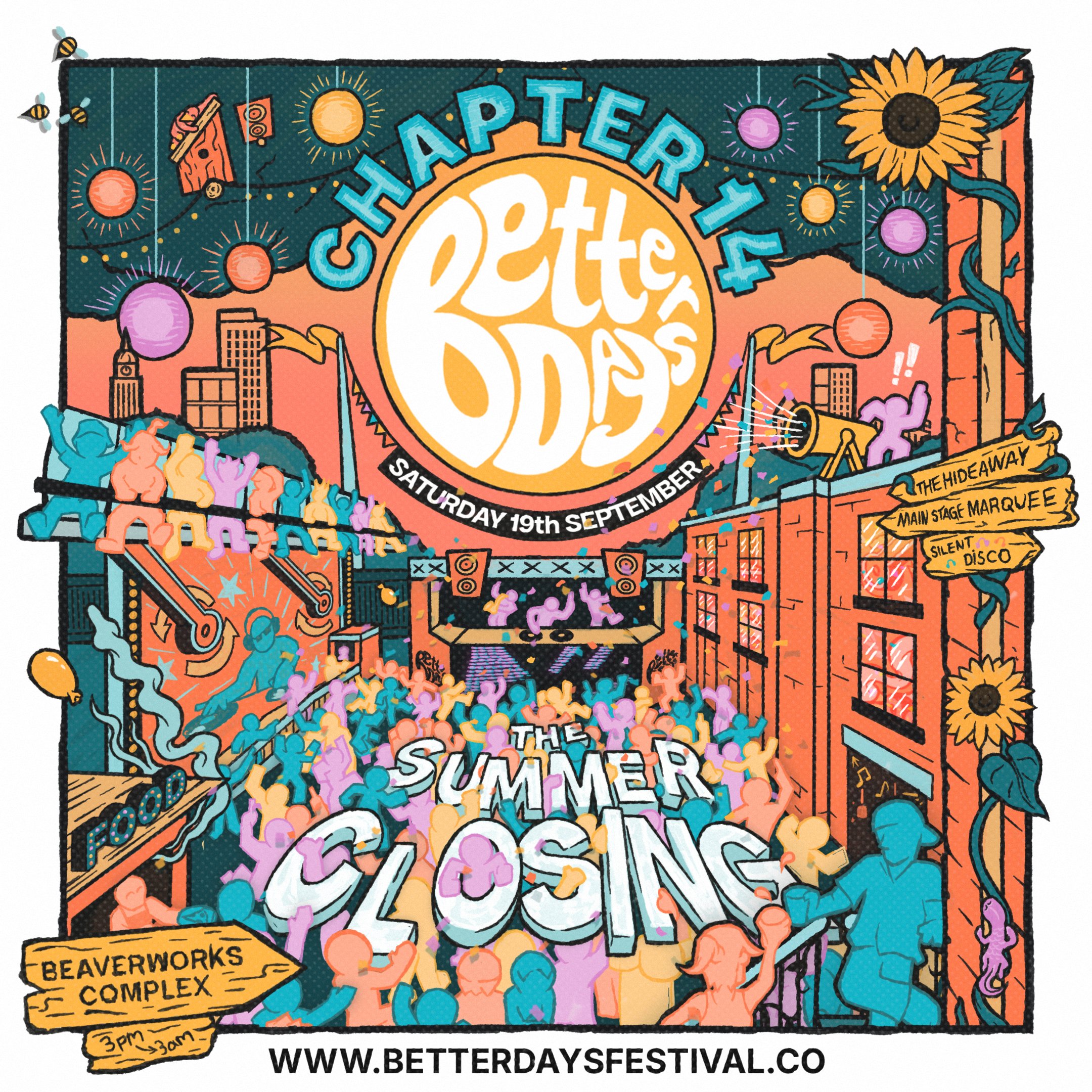 Better Days Festival Chapter 14 poster