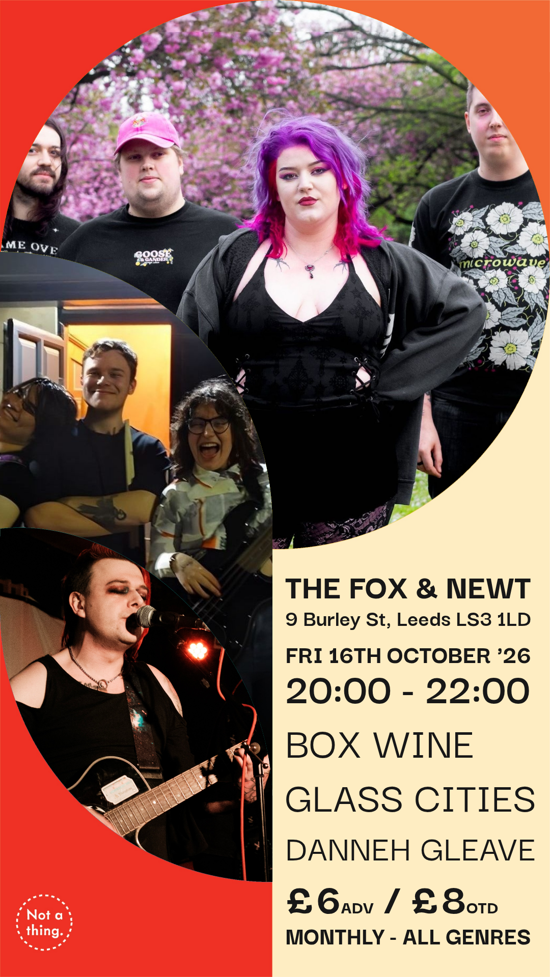 Patches: Box Wine / Glass Cities / Danneh Gleave poster
