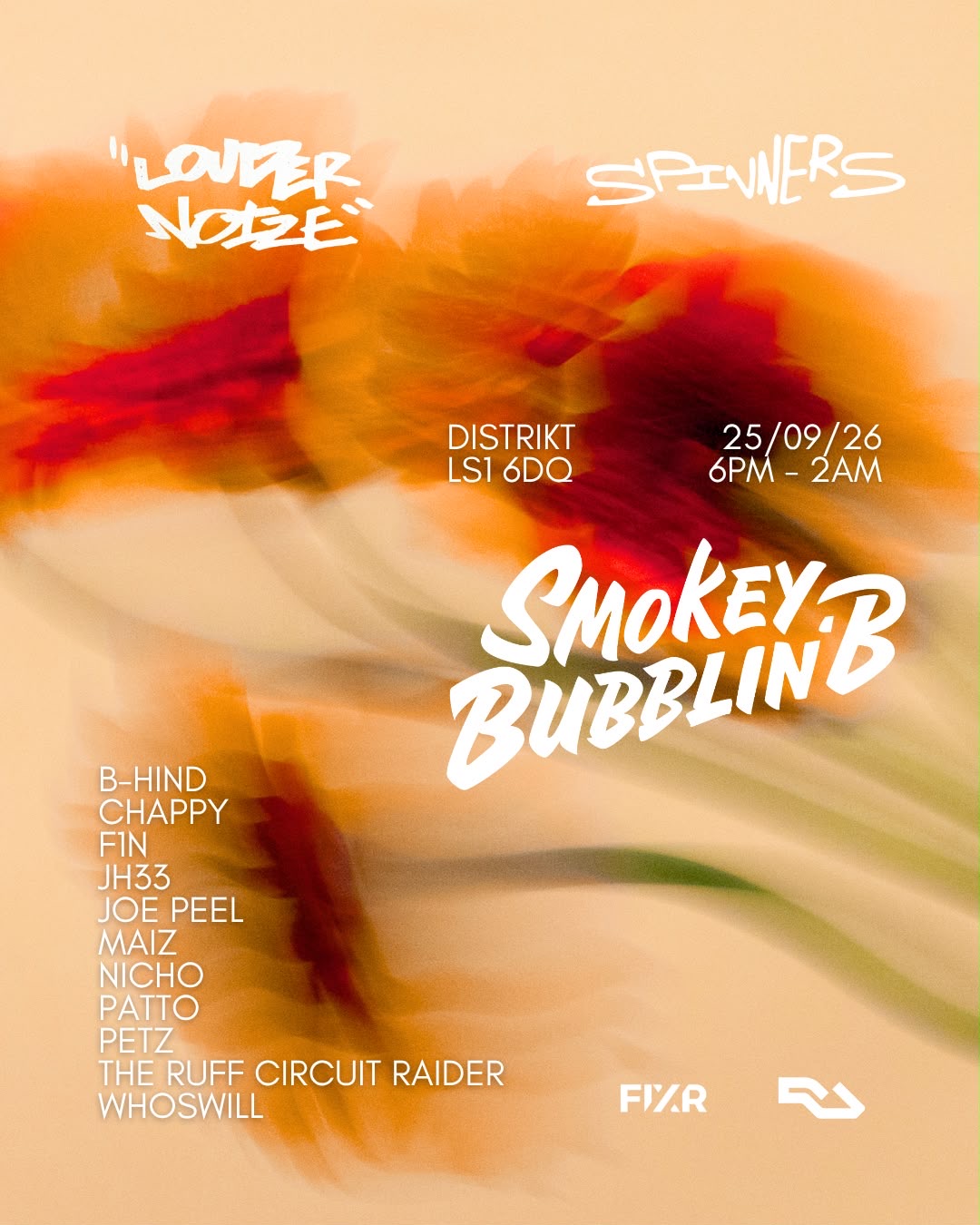 LouderNoize X Spinners poster