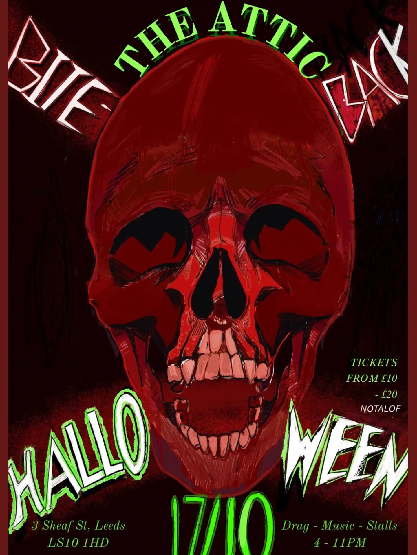 BITE BACK! Halloween poster