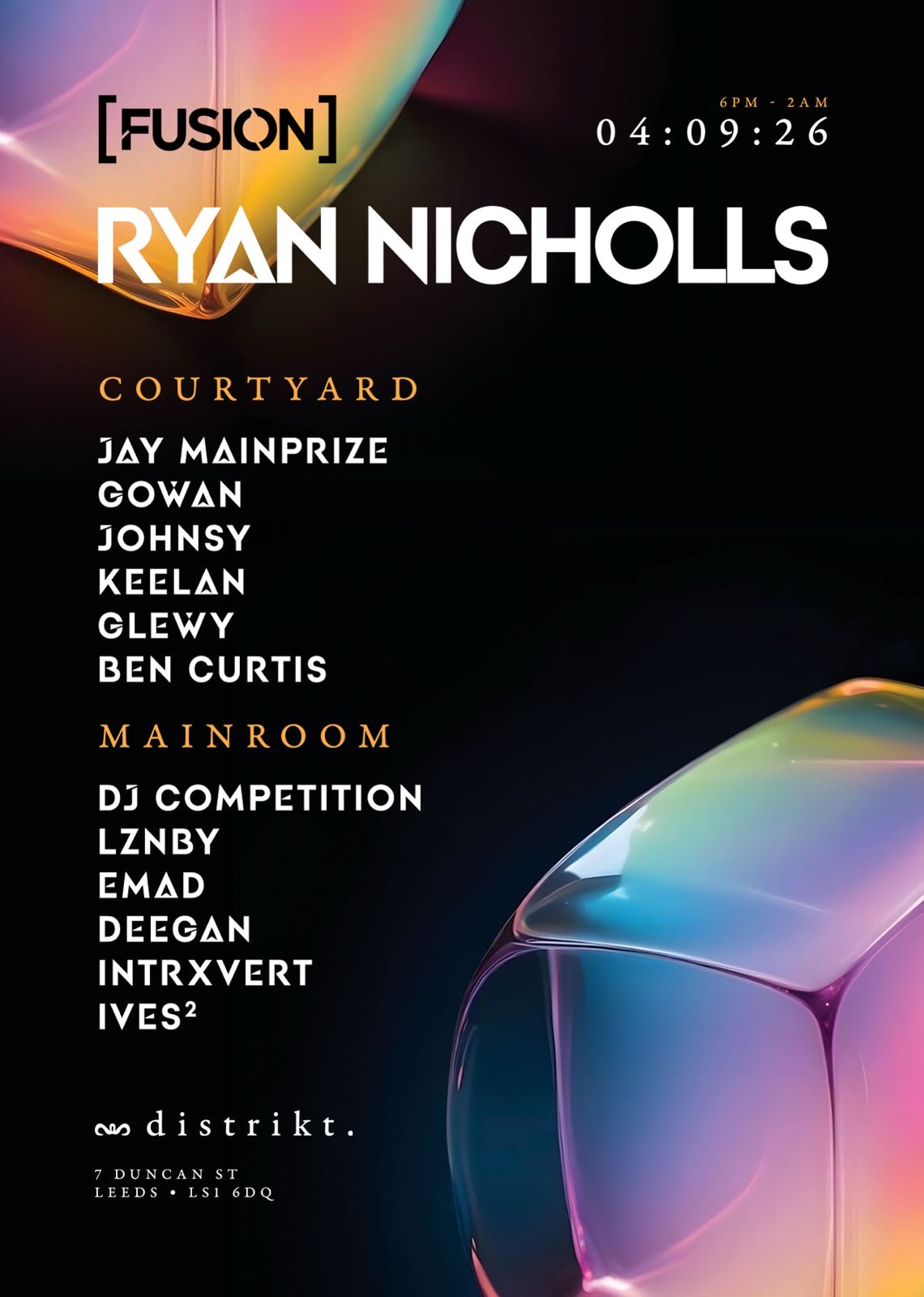 Ryan Nicholls poster