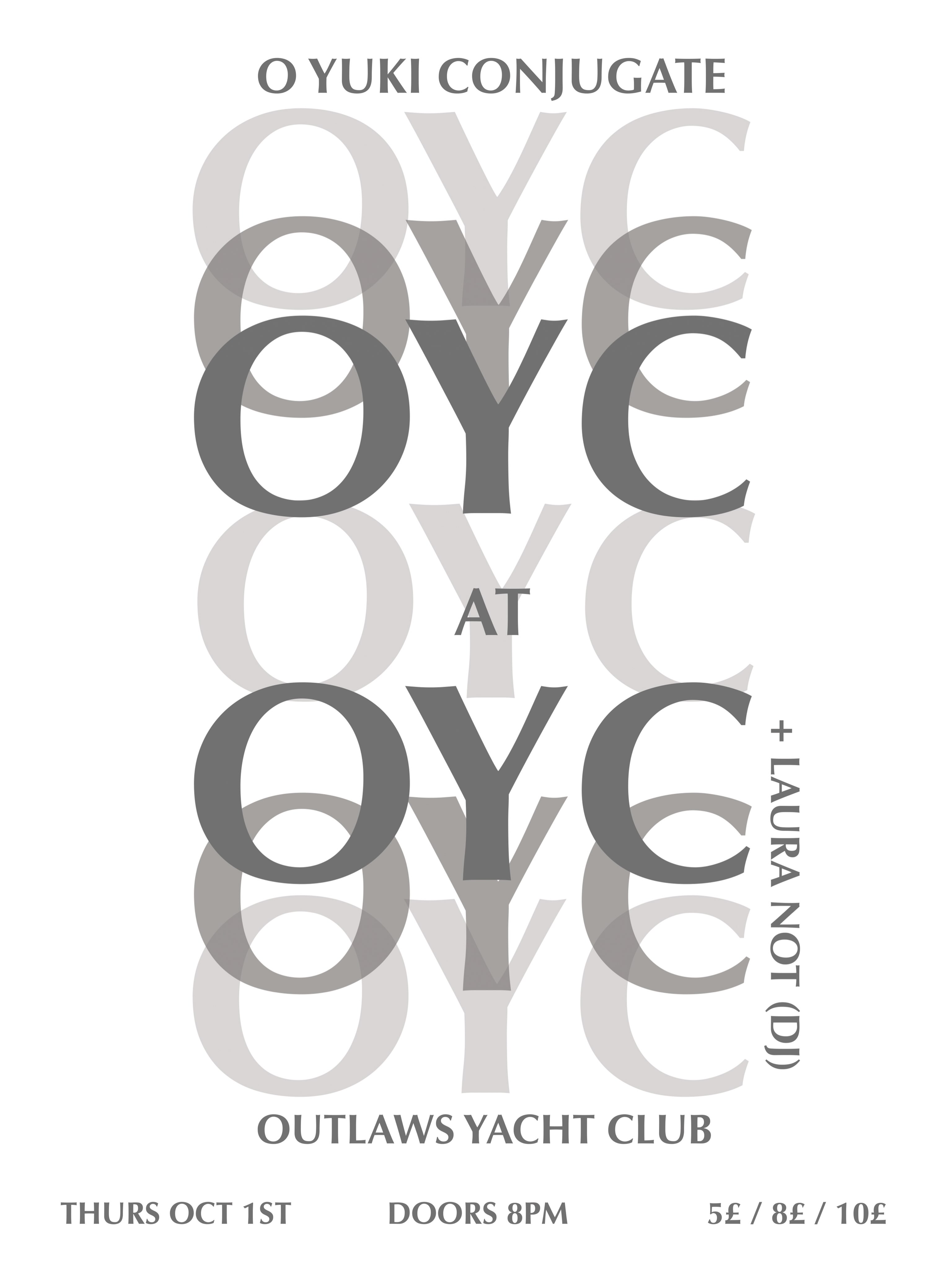 OYC AT OYC poster