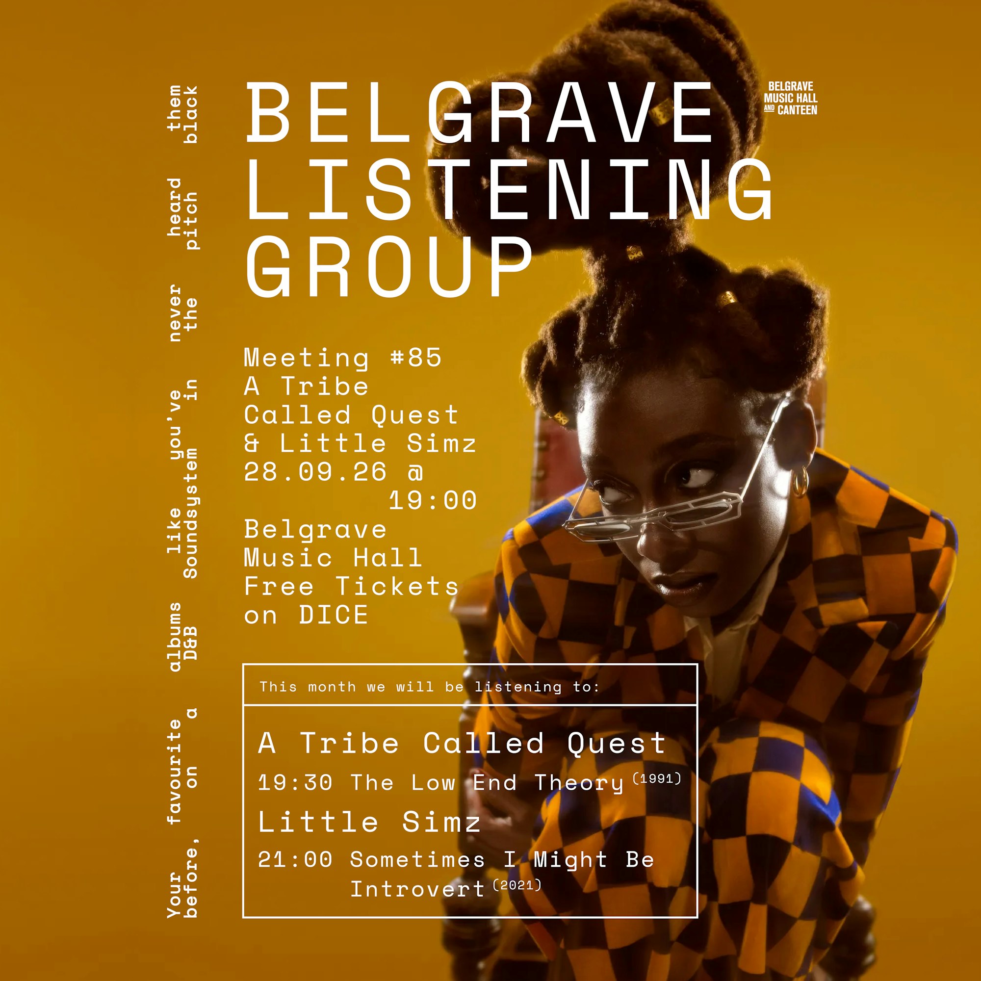 Belgrave Listening Group poster