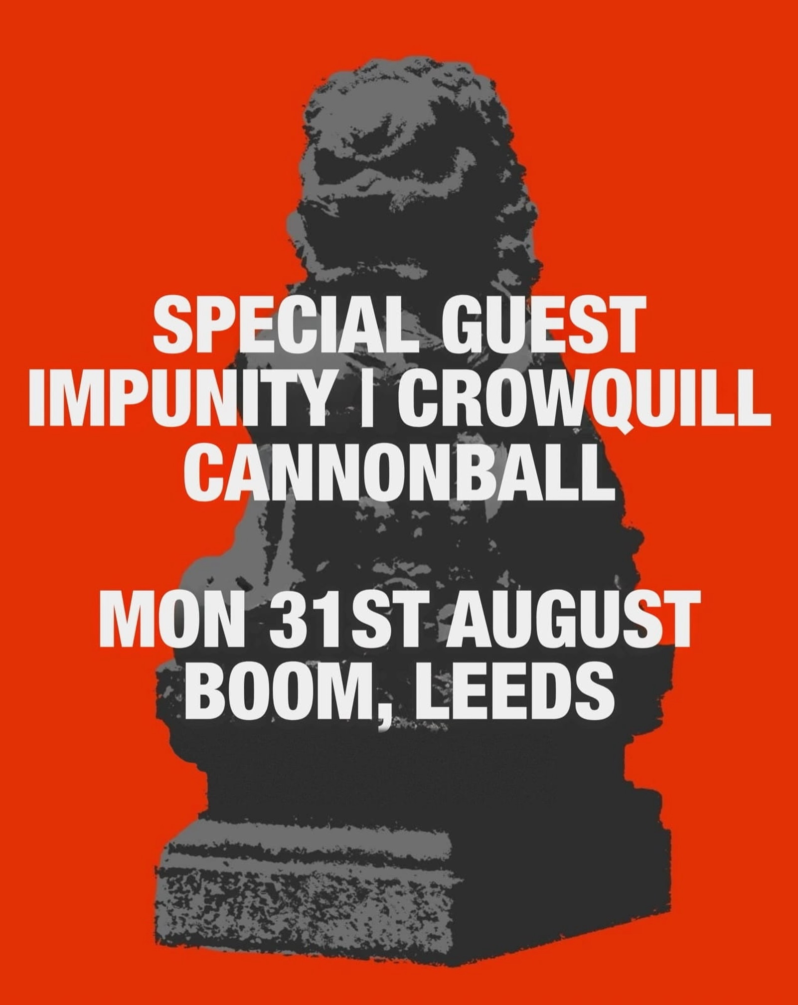 Impunity / Crowquill / Cannonball poster