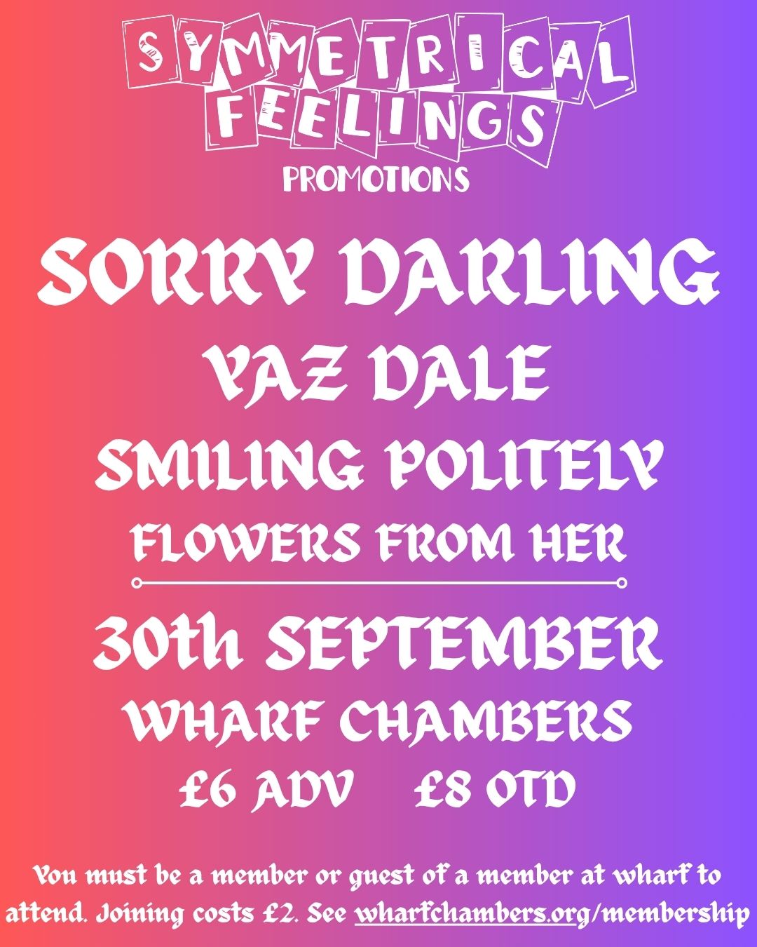Sorry Darling poster