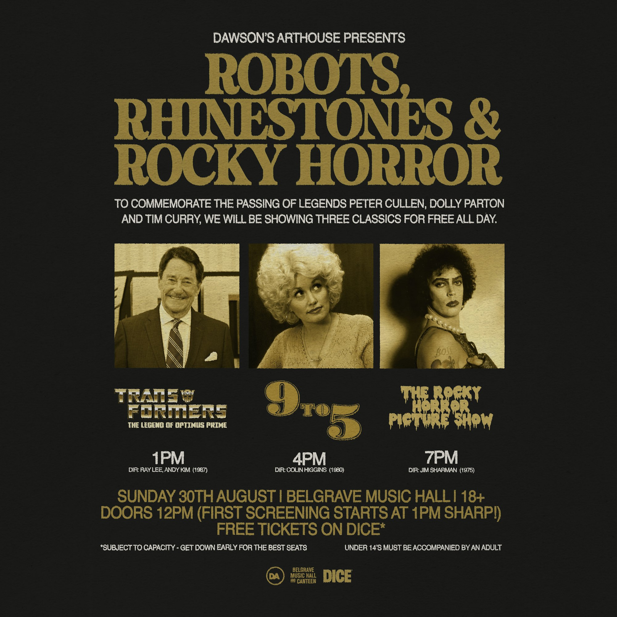 Robots, Rhinestones & Rocky Horror poster