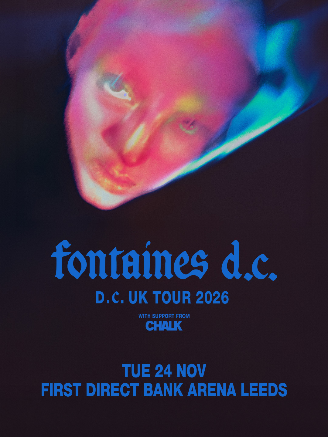 D.C. UK Tour 2026 poster