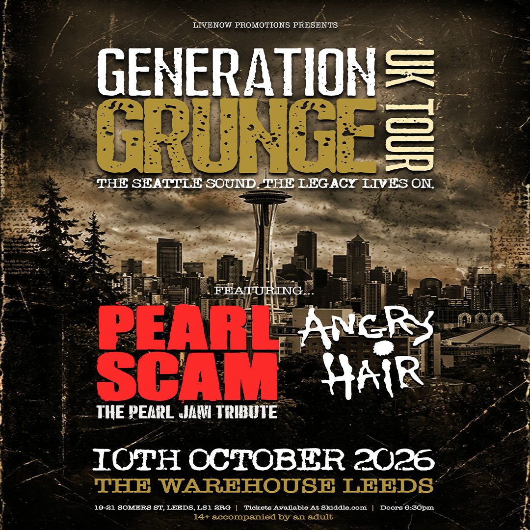 Generation Grunge UK Tour- Leeds poster